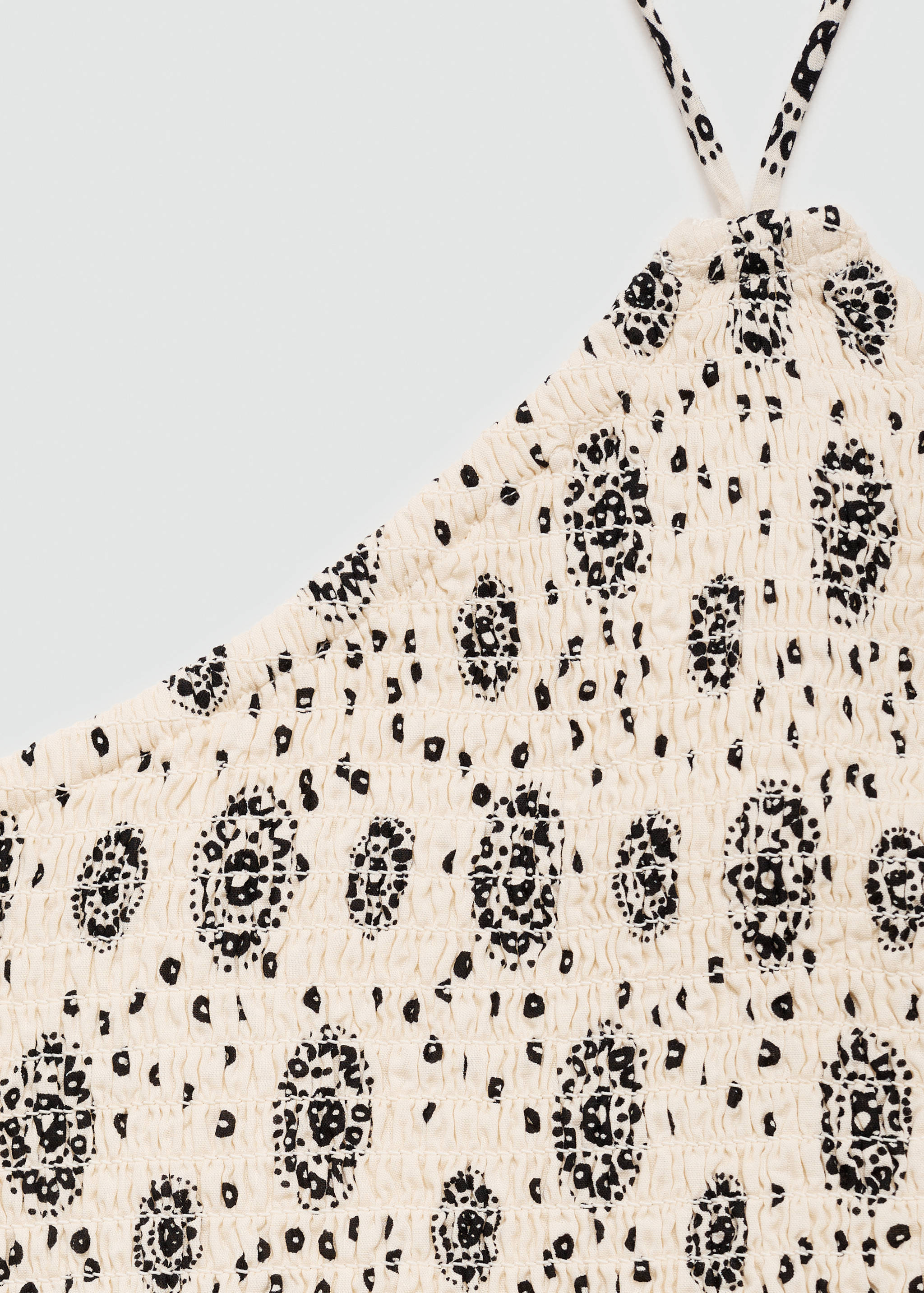 Top fruncido estampado - Detalle del artículo 8