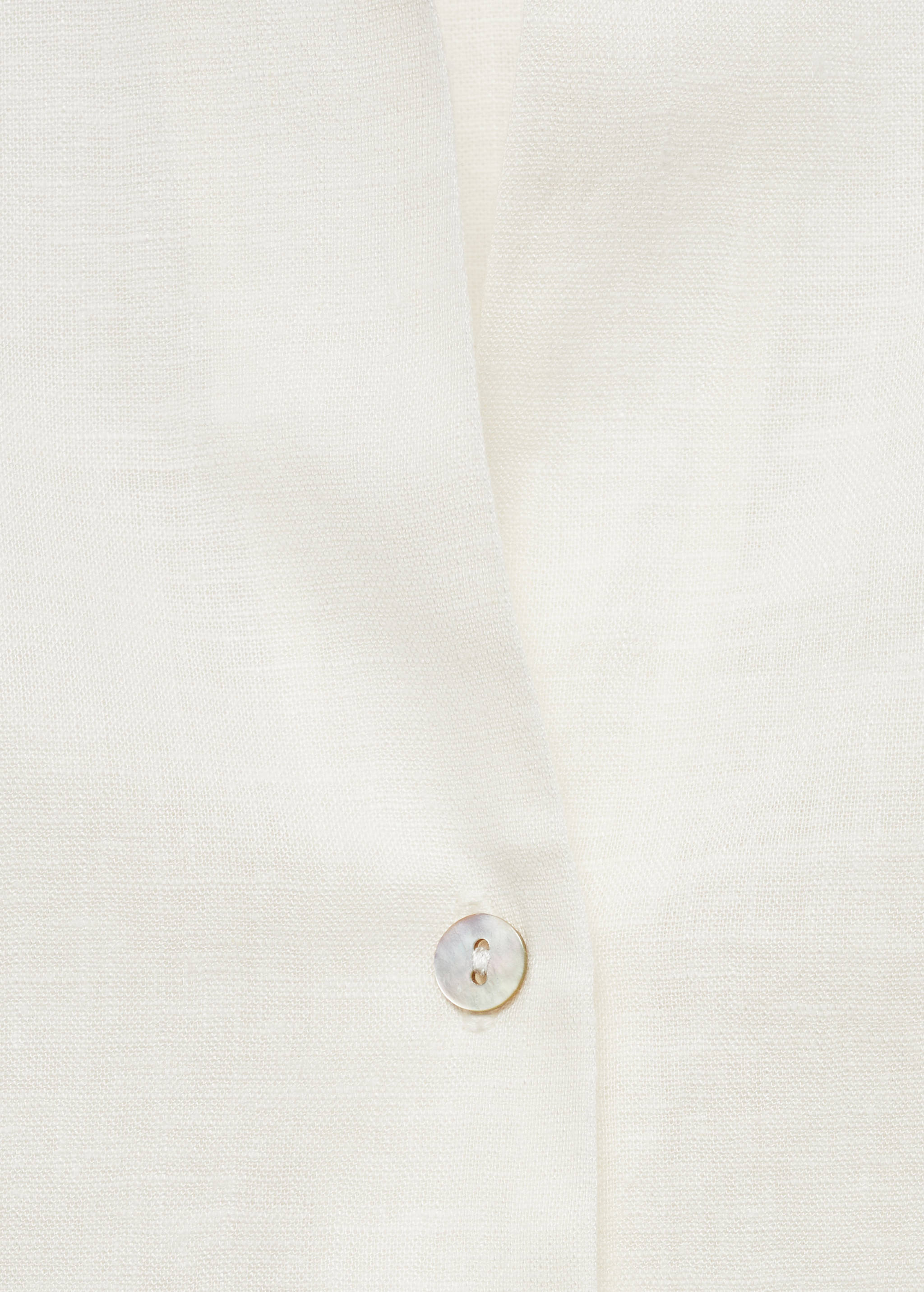Camisa regular fit lino - Detalle del artículo 8
