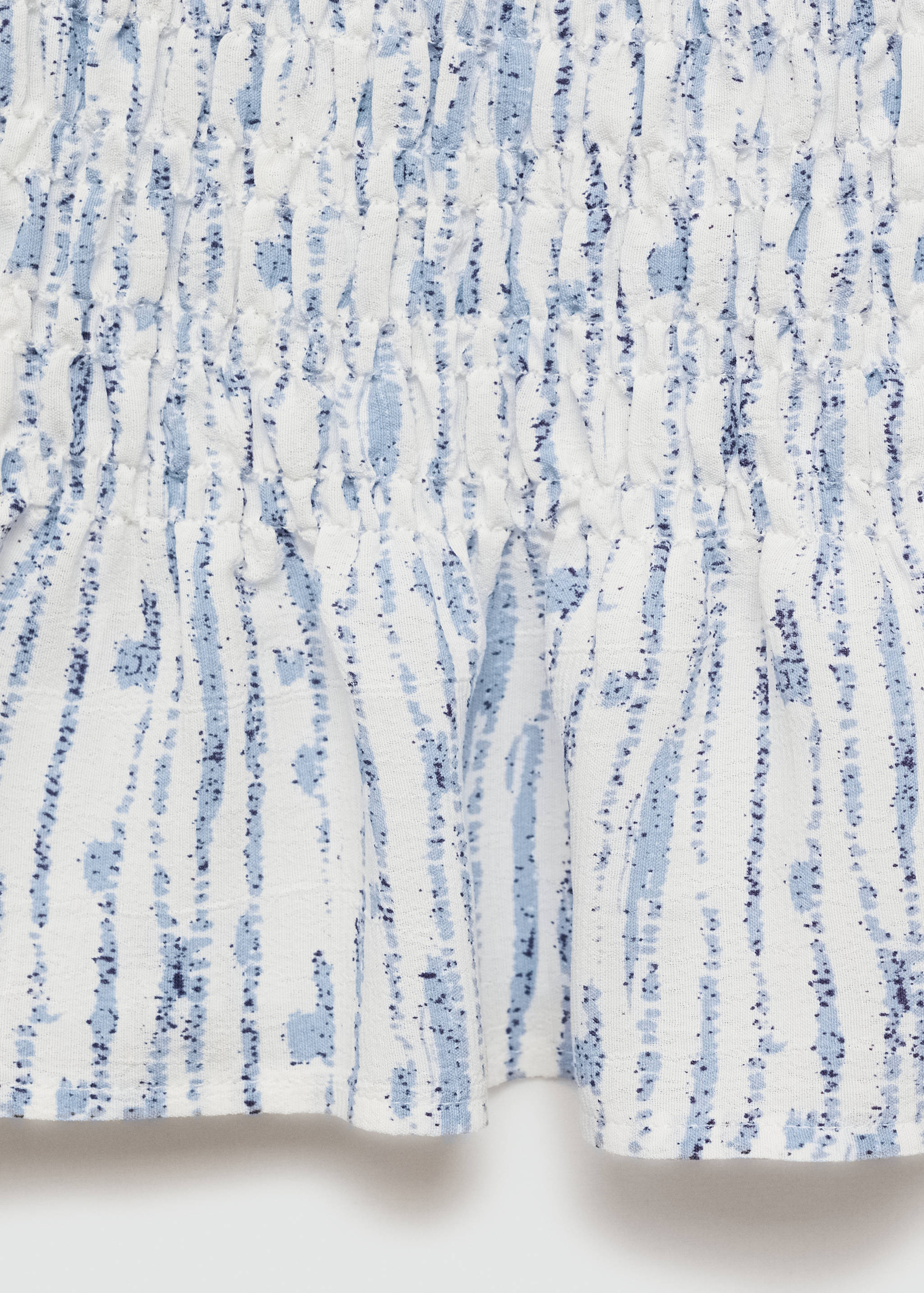 Frilled-sleeve ruched blouse - Details of the article 8