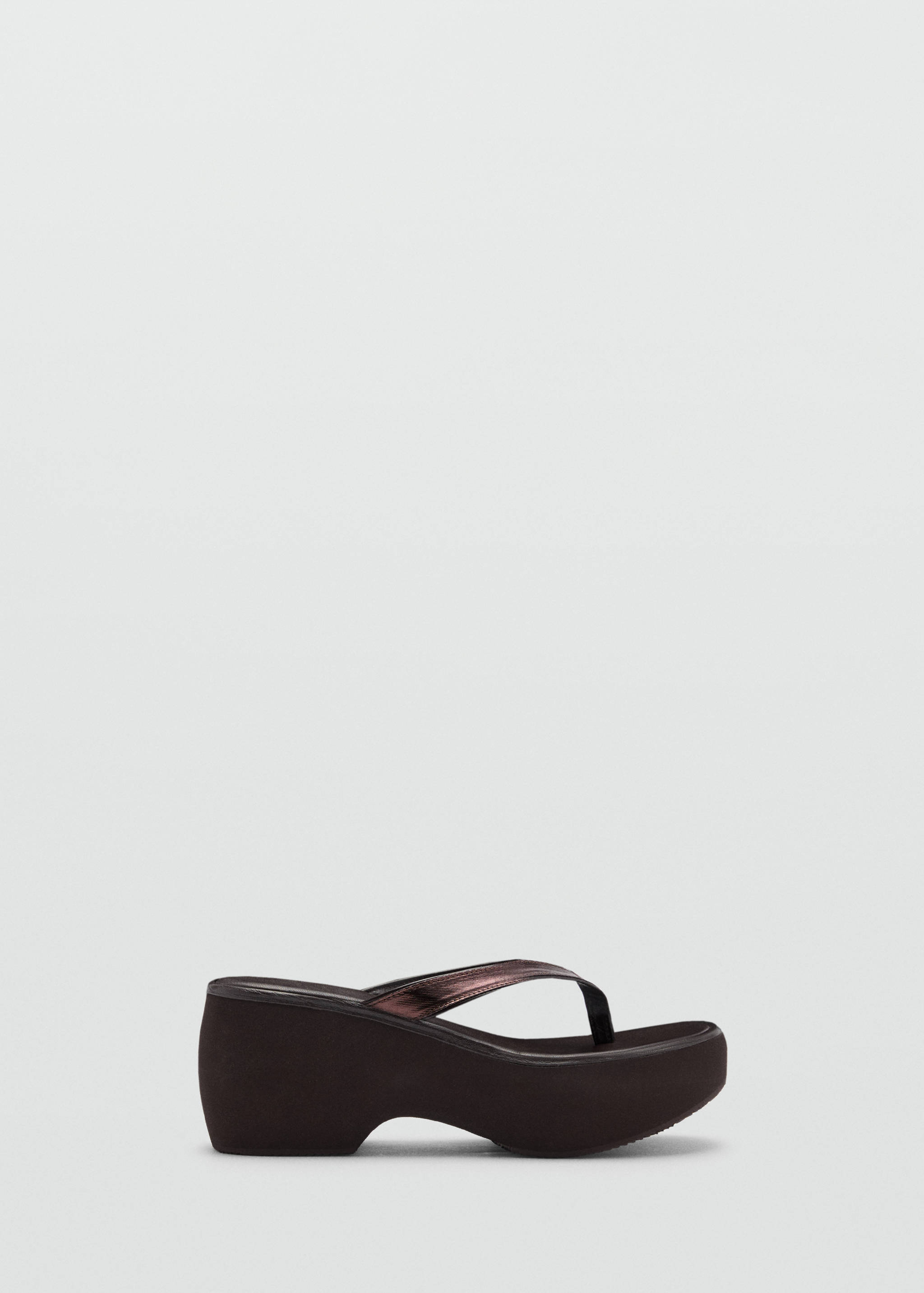 Platform leather sandals - Article without model
