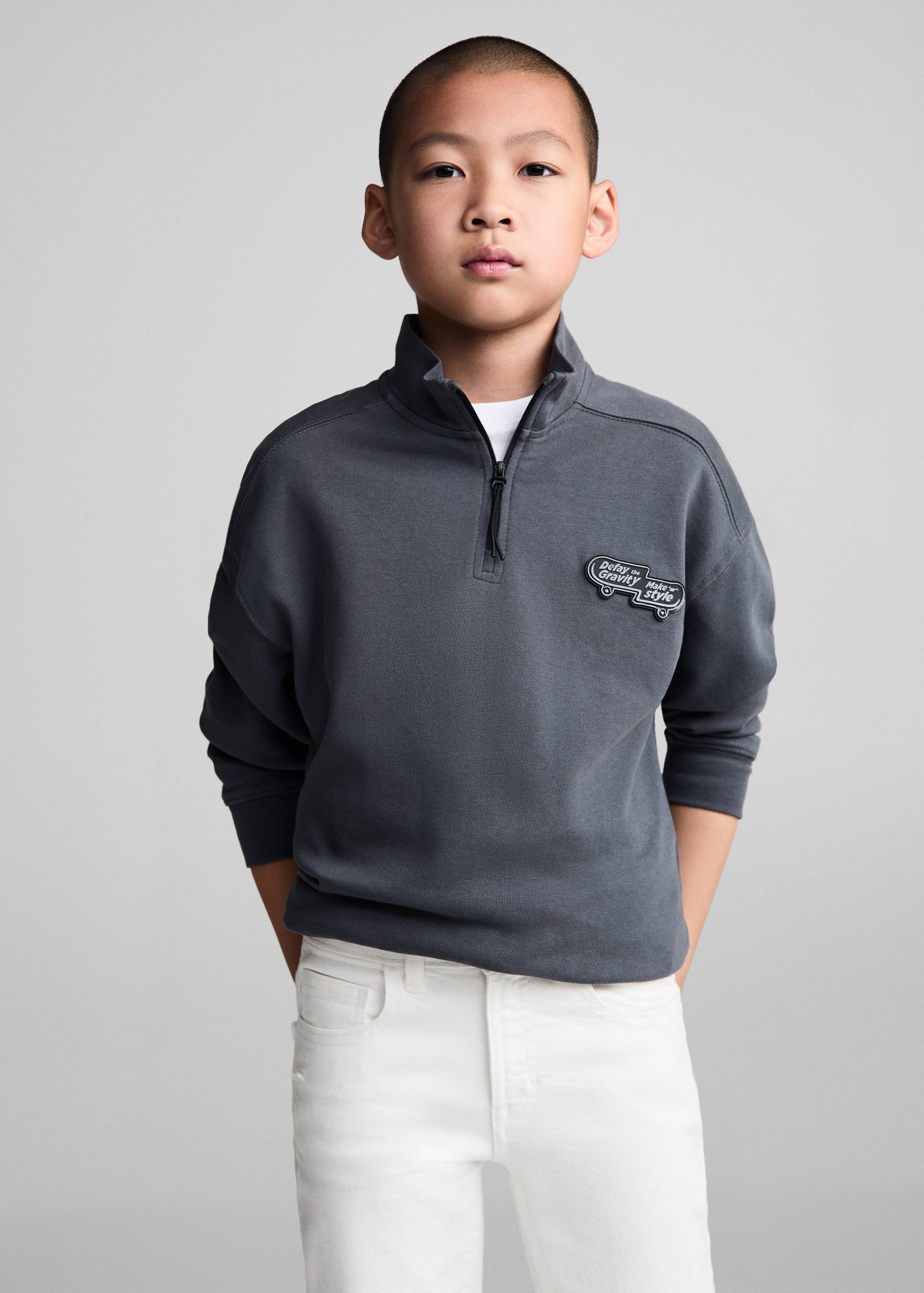 Slim-fit jeans - Medium plane