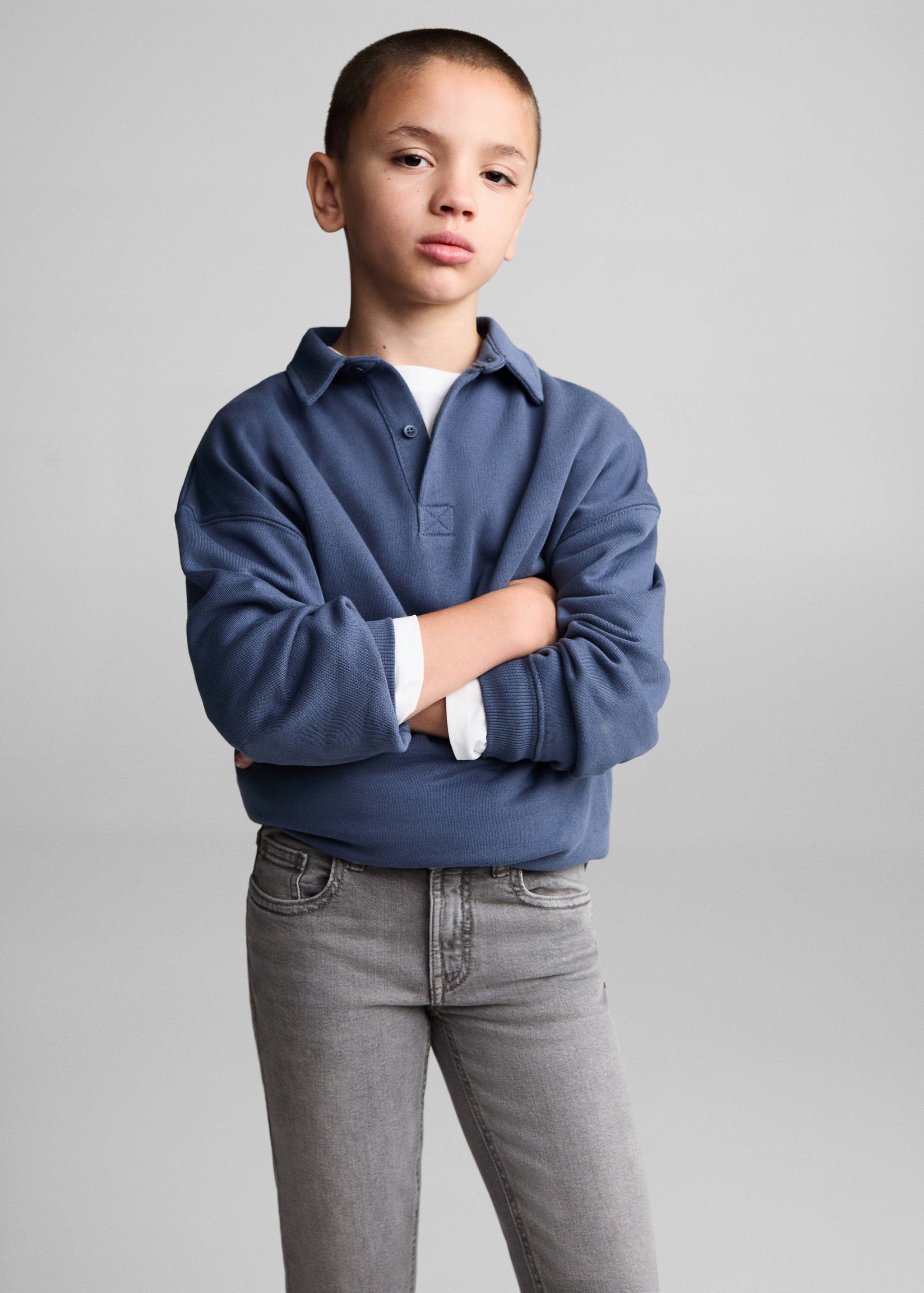 Slim-fit jeans - Medium plane