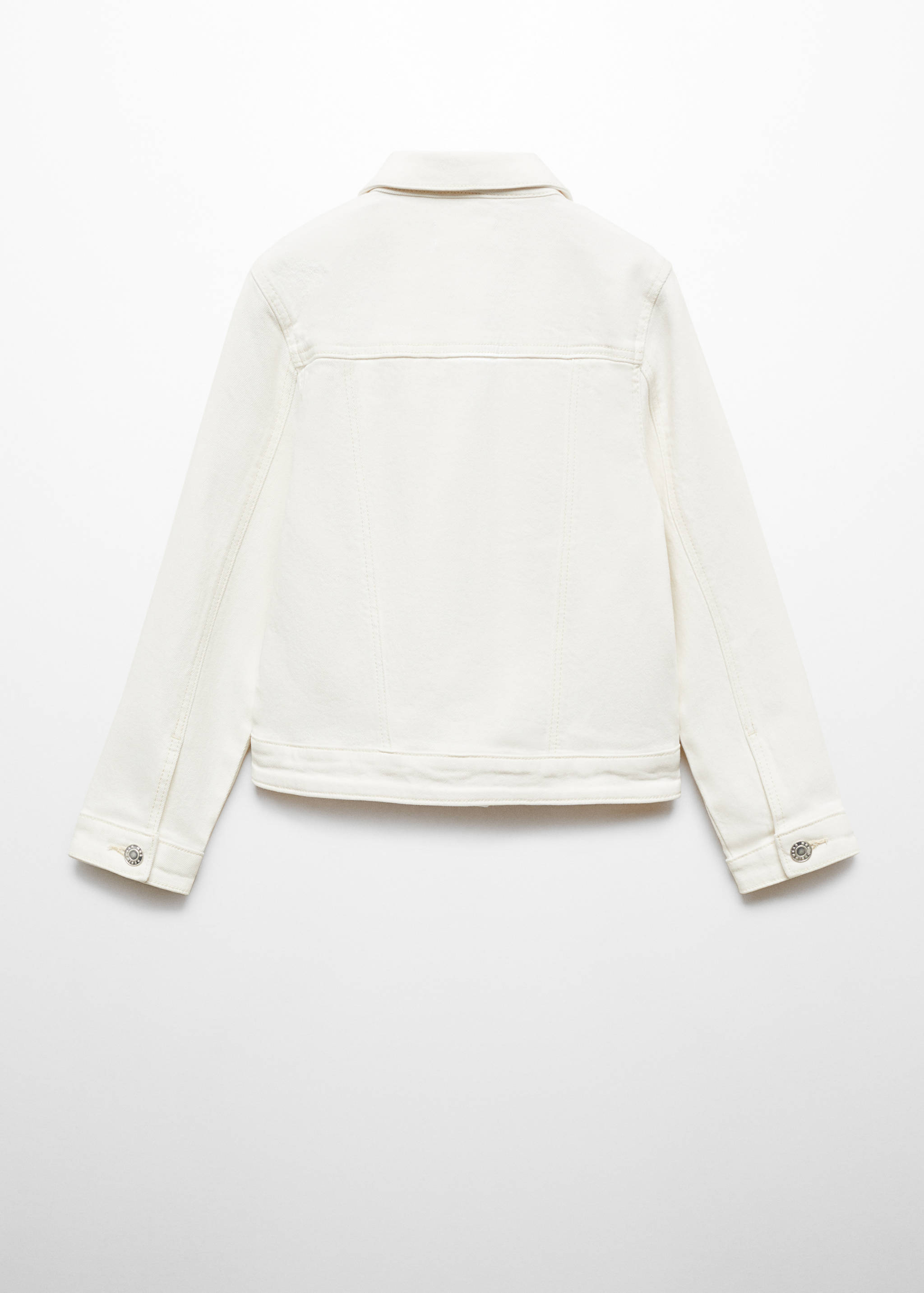 جاكيت دنيم بجيوب - الجهة الخلفية للمنتج