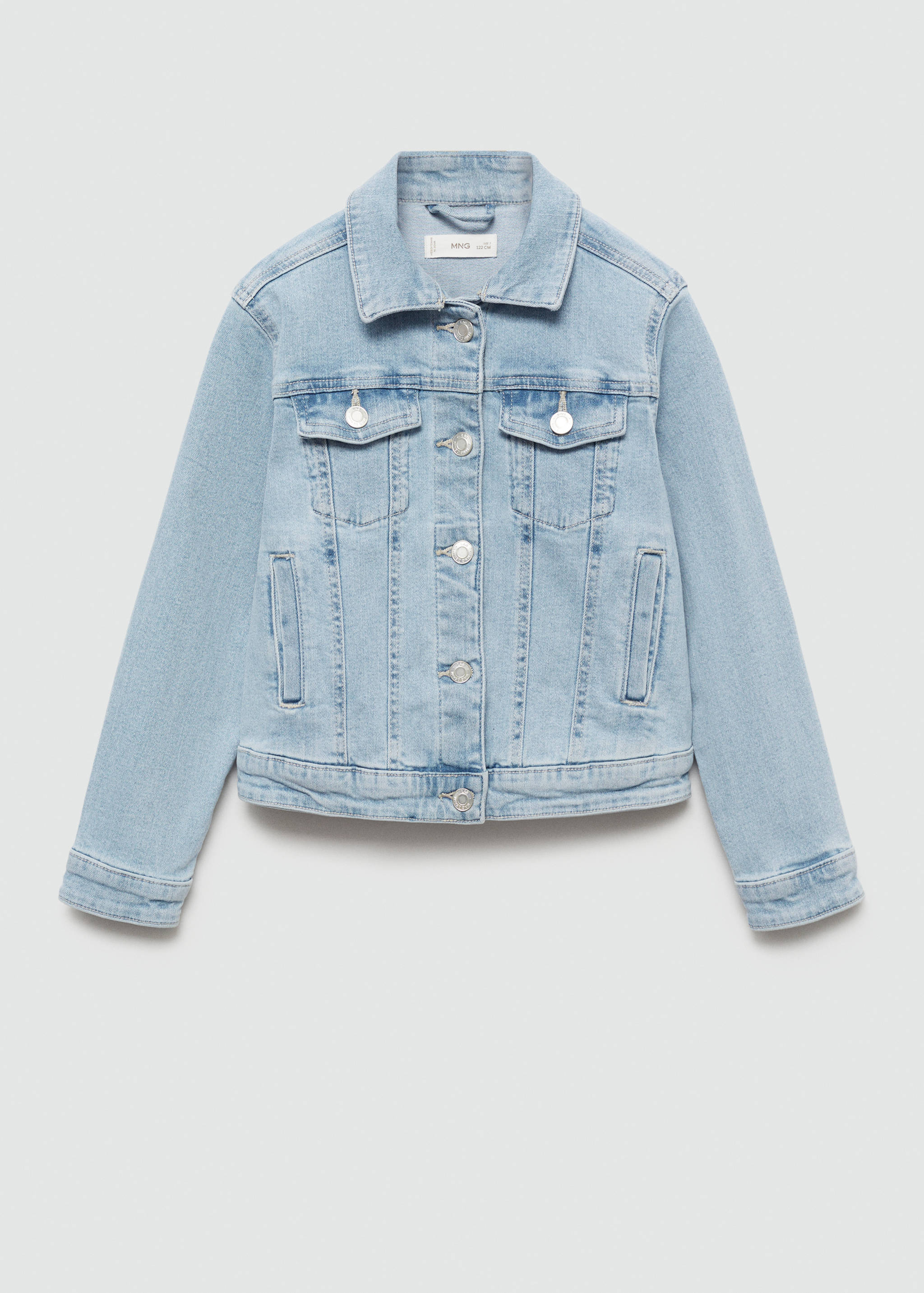 جاكيت دنيم بجيوب - منتج دون نموذج