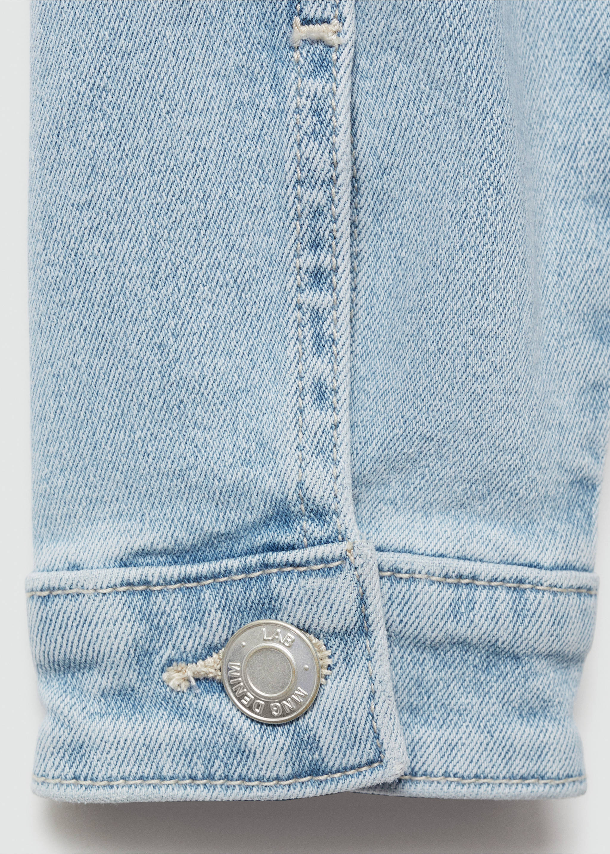Blouson en jean poches - Détail de l'article 0, Bleu clair. Ref: 77061010-00.