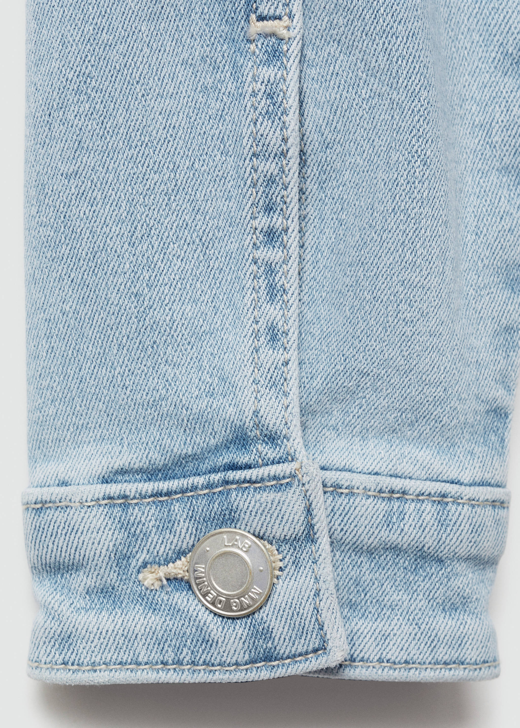 جاكيت دنيم بجيوب - تفاصيل المنتج 0