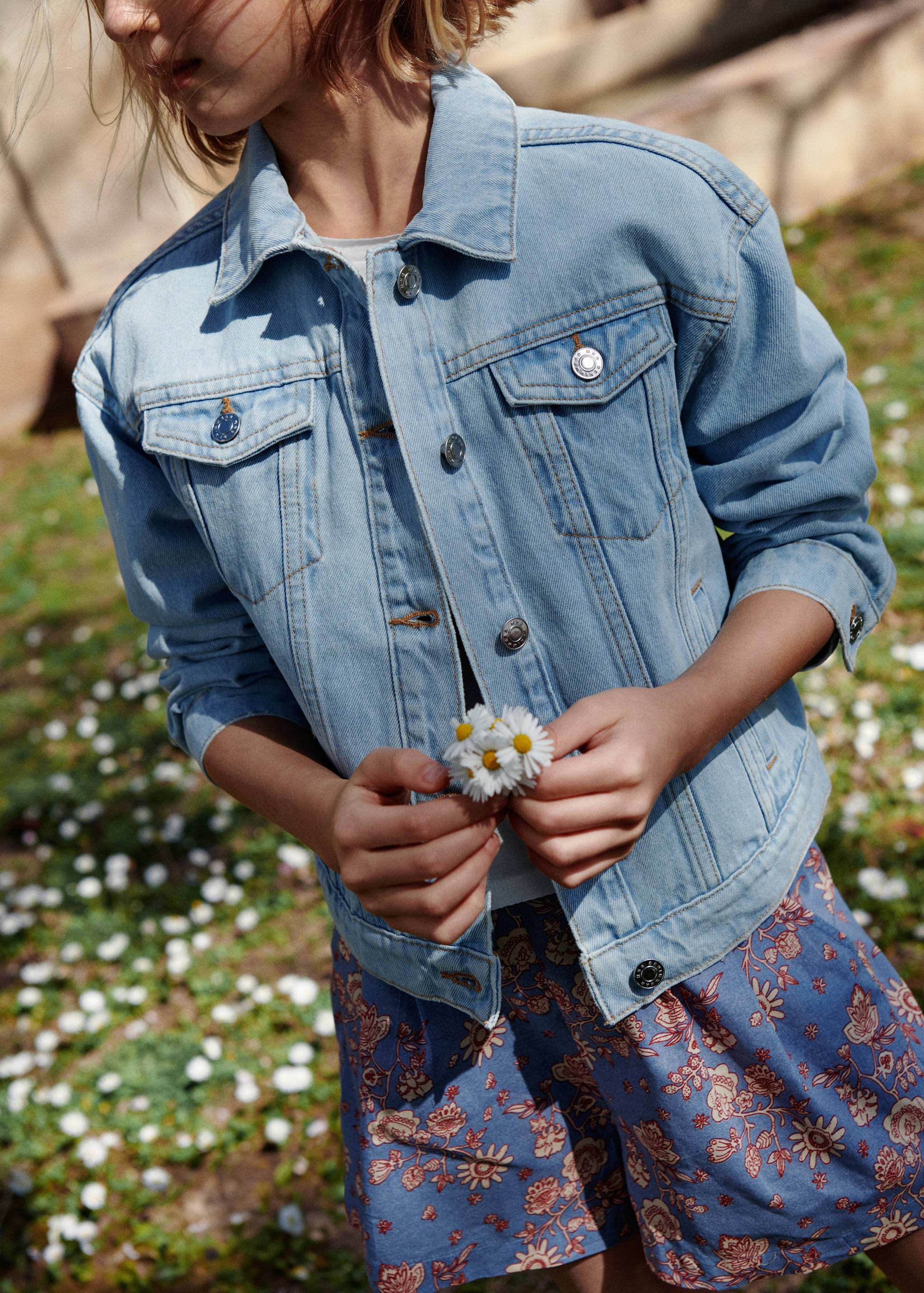 جاكيت دنيم بجيوب - تفاصيل المنتج 5