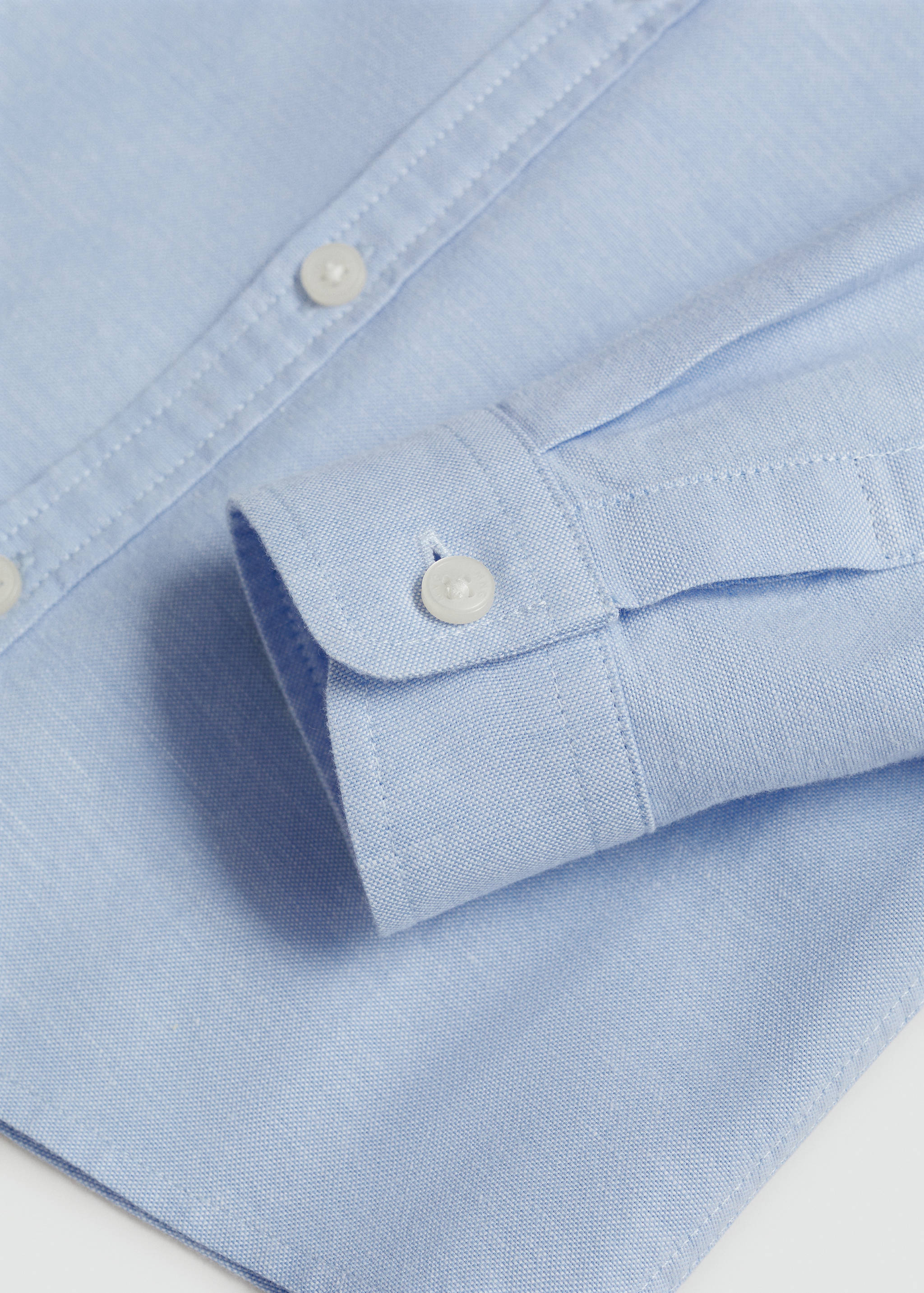 Oxford cotton shirt - Details of the article 0