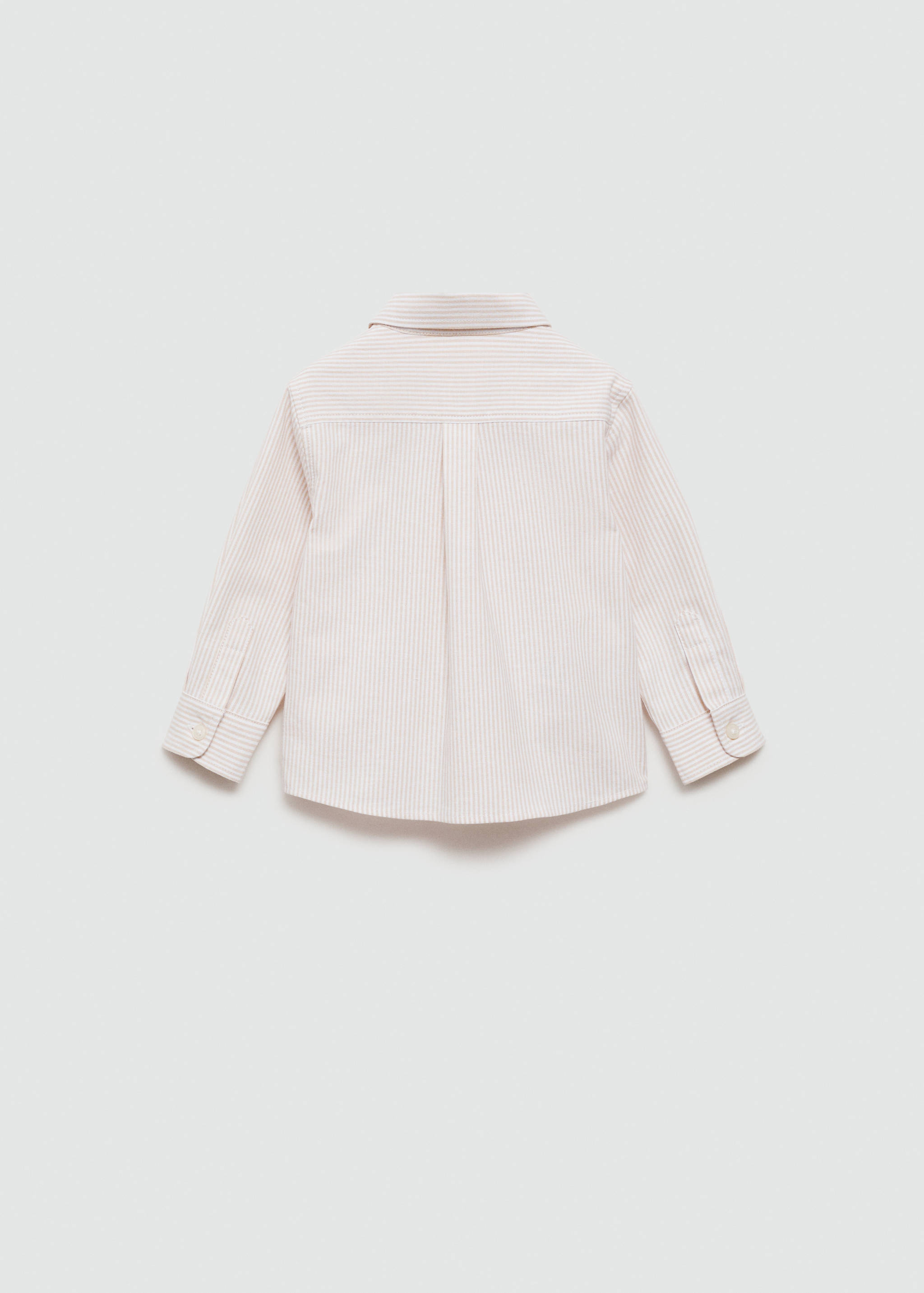 Oxford cotton shirt - Reverse of the article