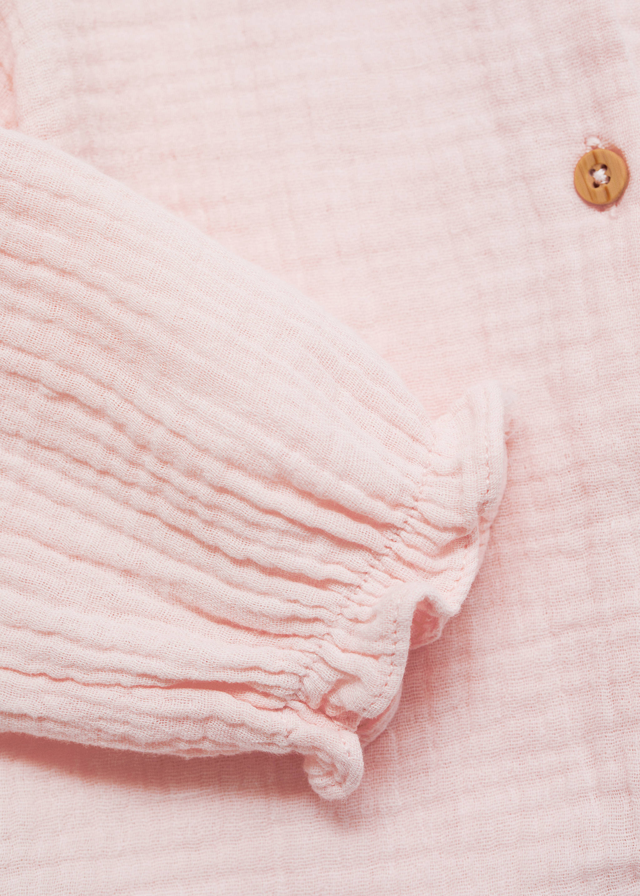 Cheesecloth cotton blouse - Details of the article 8