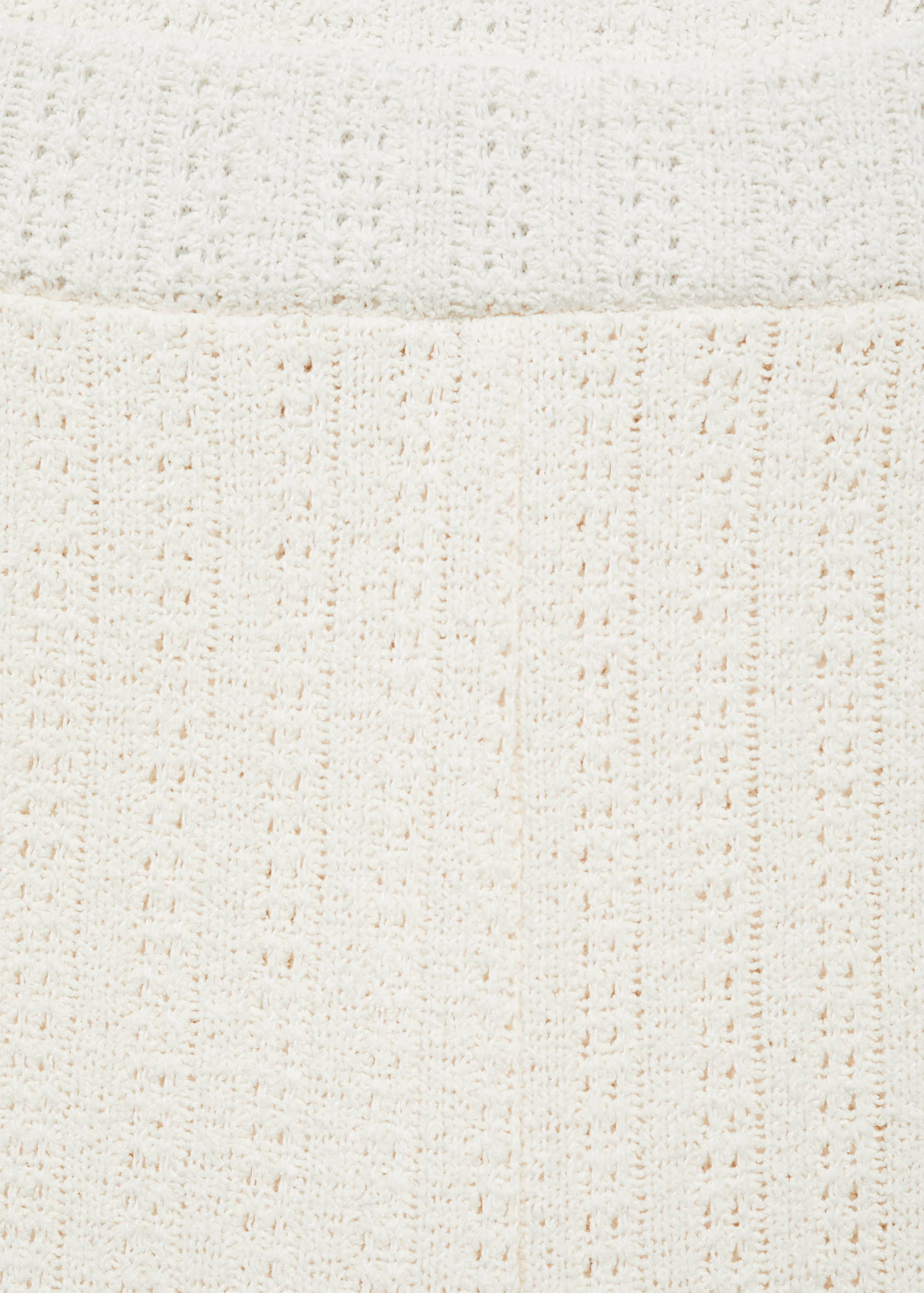 Straight crochet trousers - Details of the article 8