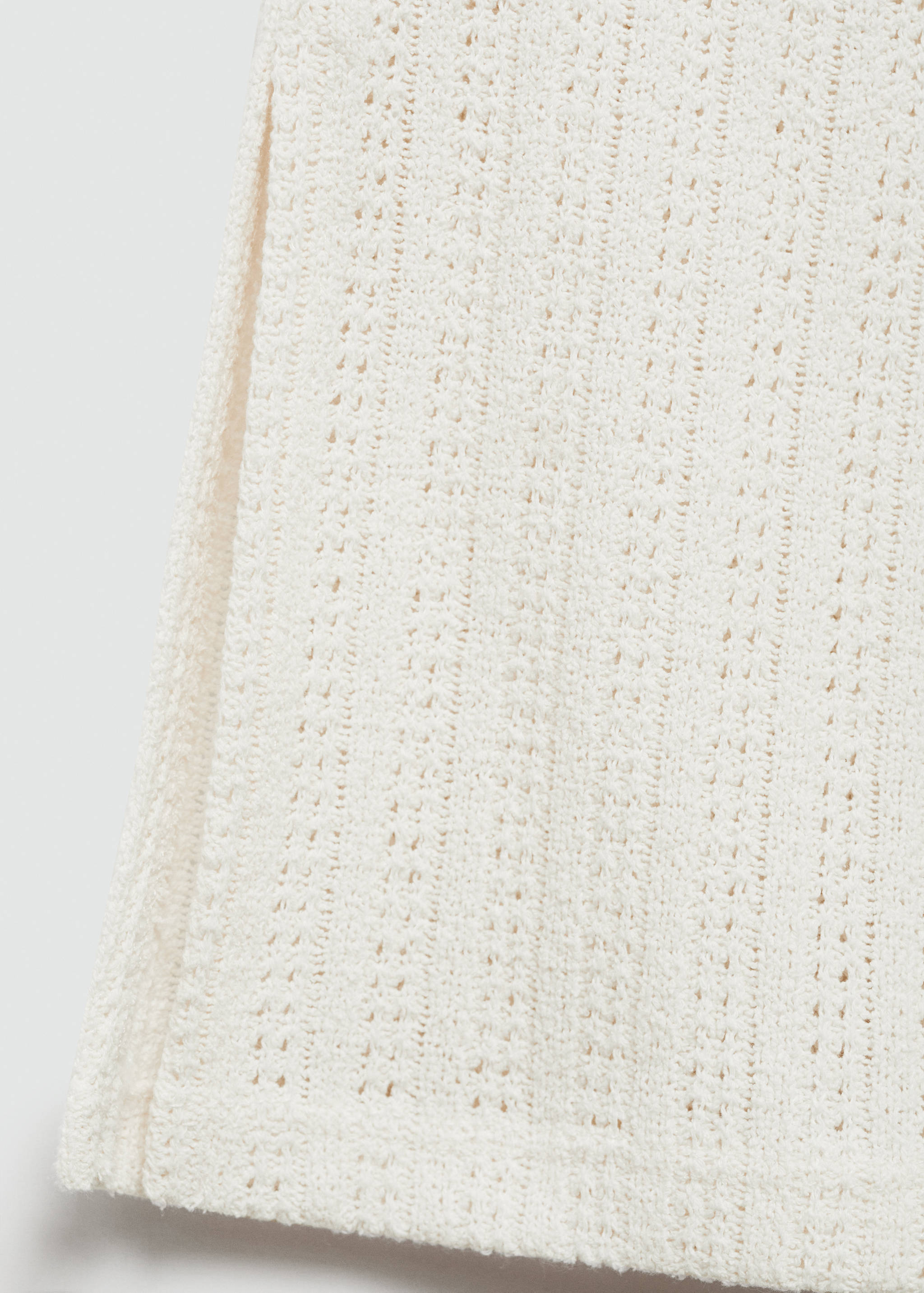 Straight crochet trousers - Details of the article 0