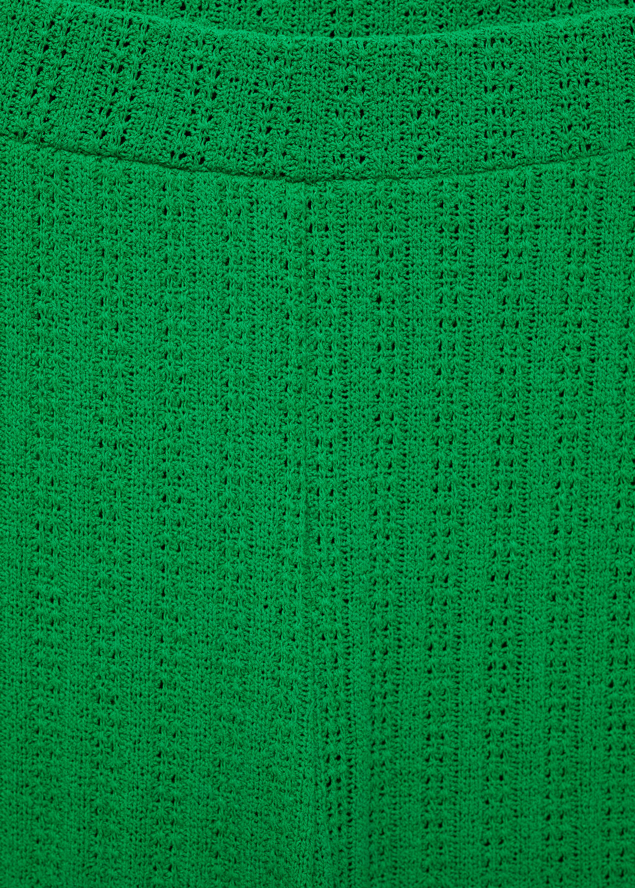 Straight crochet trousers - Details of the article 0