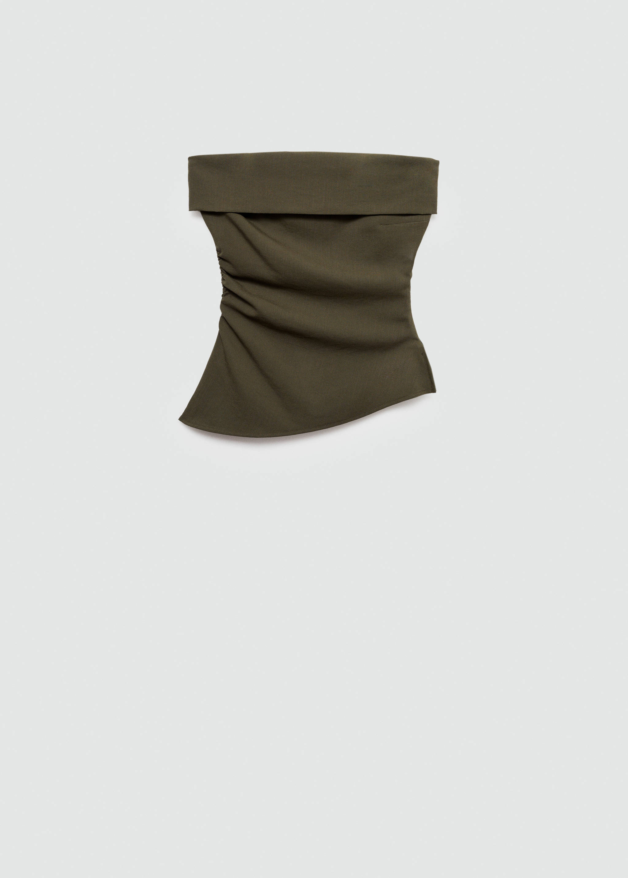 Top with turn-down neckline - Article without model