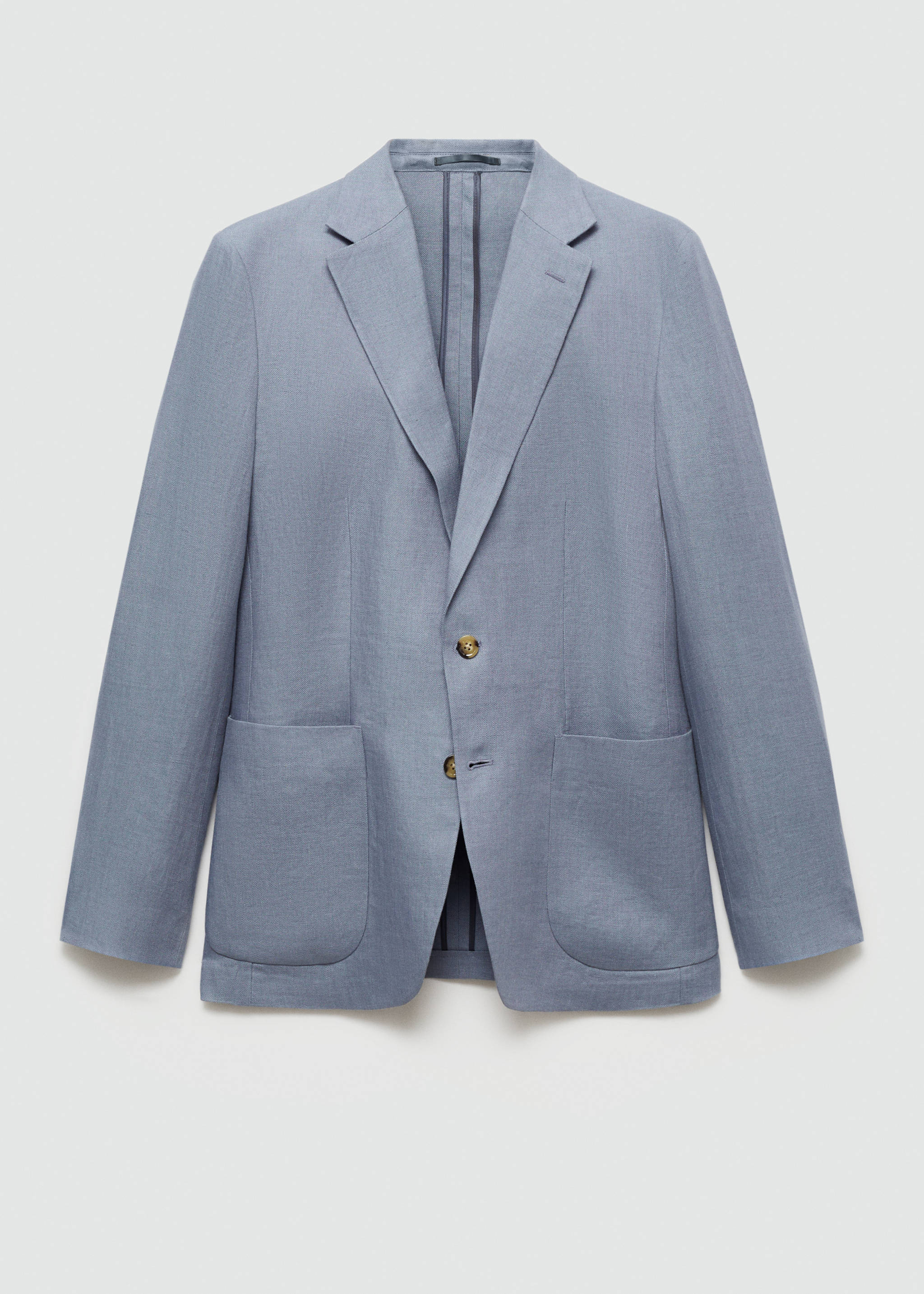 100% linen slim fit blazer - Article without model