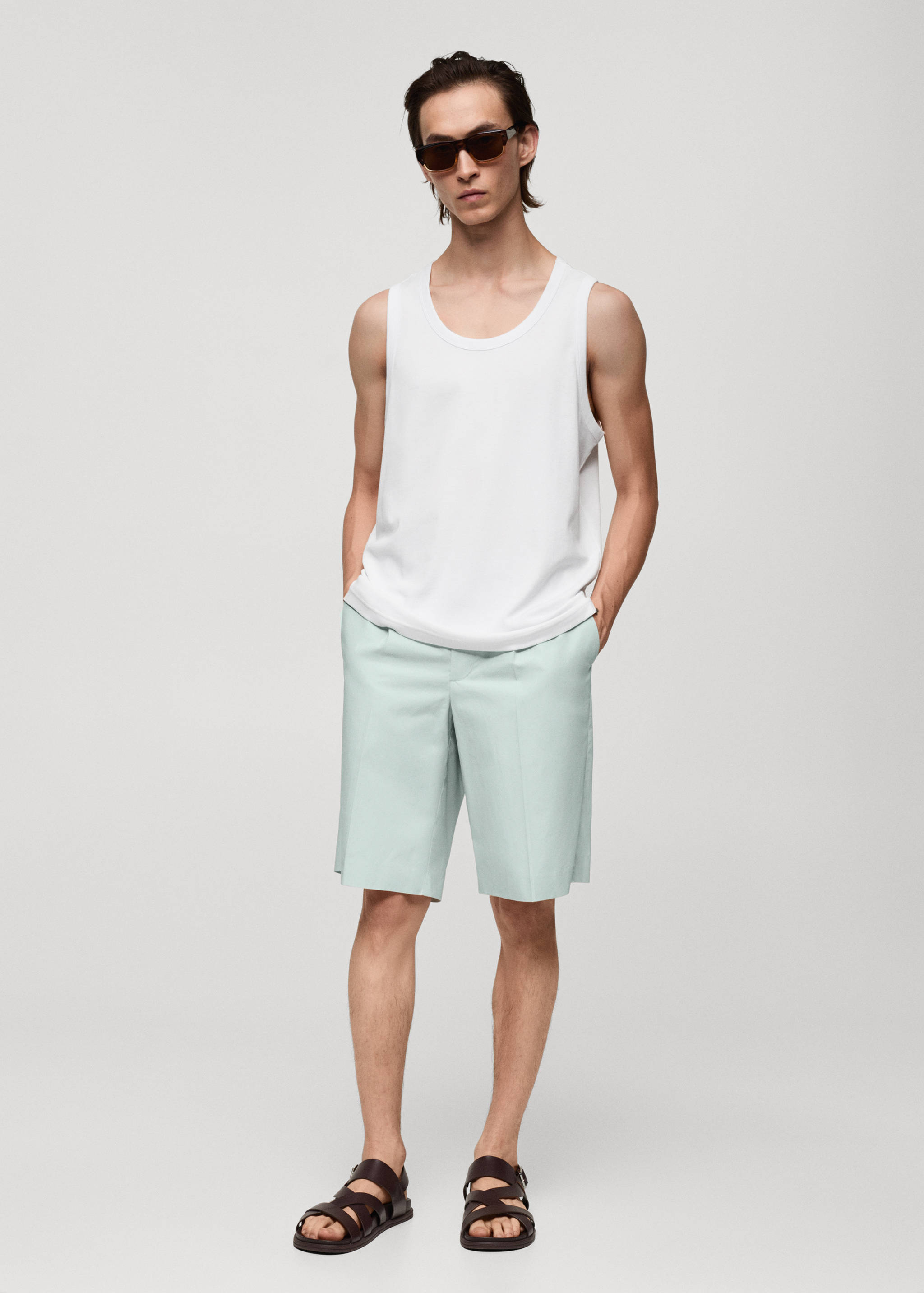 100% cotton tank top - General plane