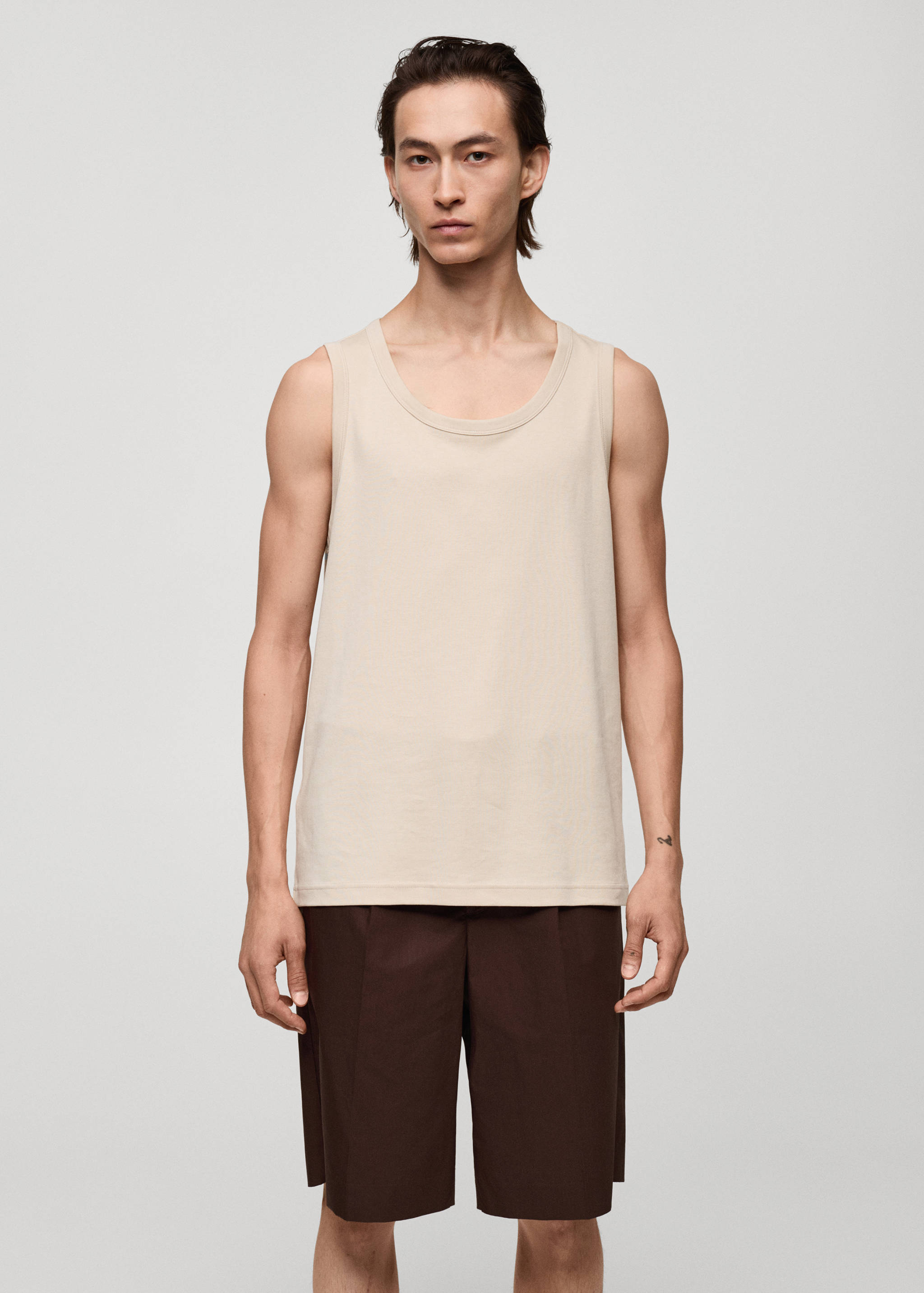 100% cotton tank top - Medium plane