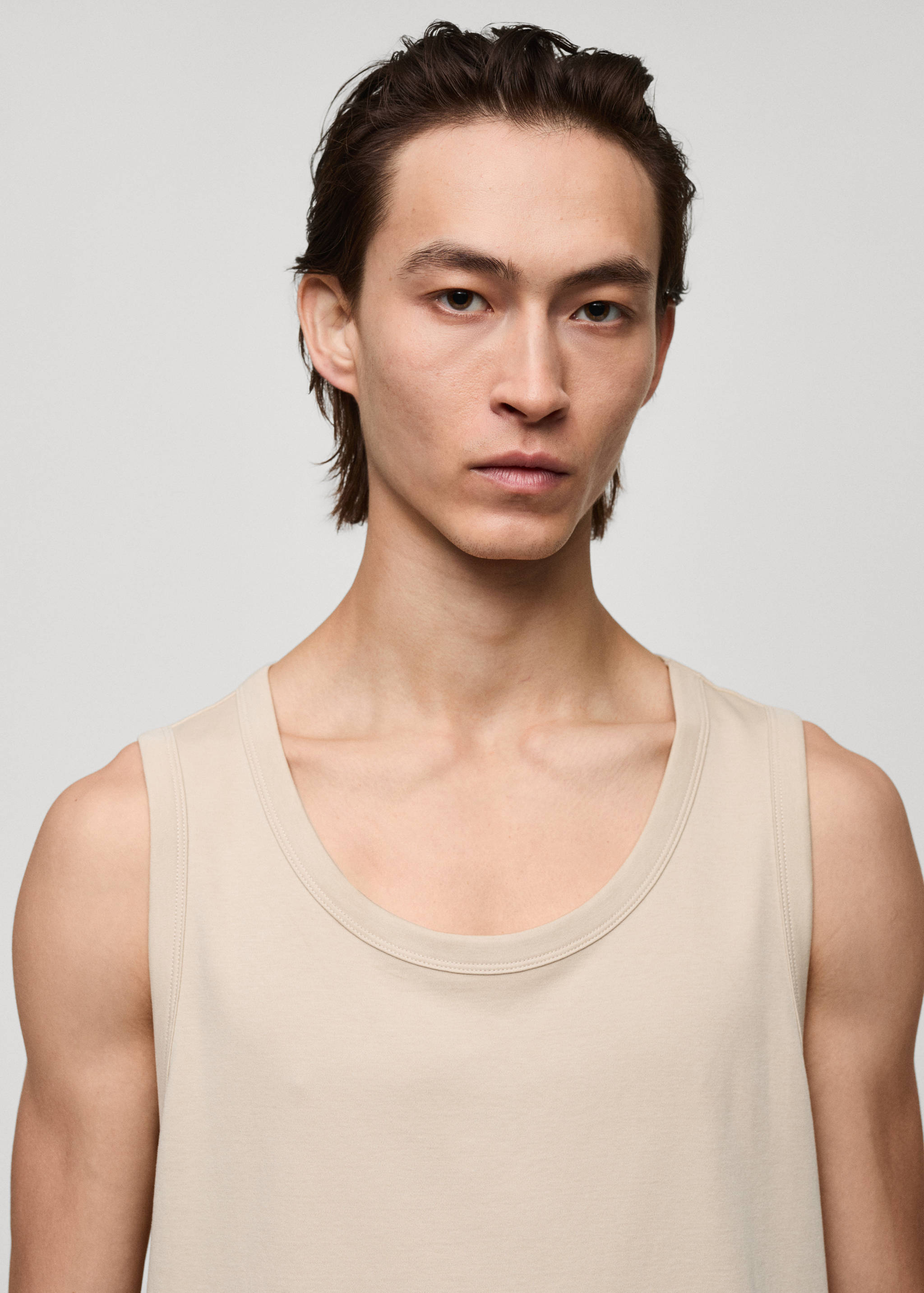 100% cotton tank top - Details of the article 1