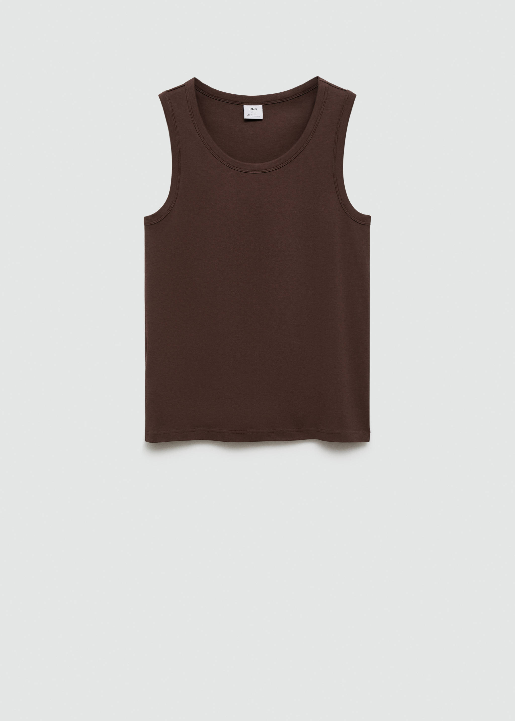 T-shirt 100 % coton bretelles - Article sans modèle