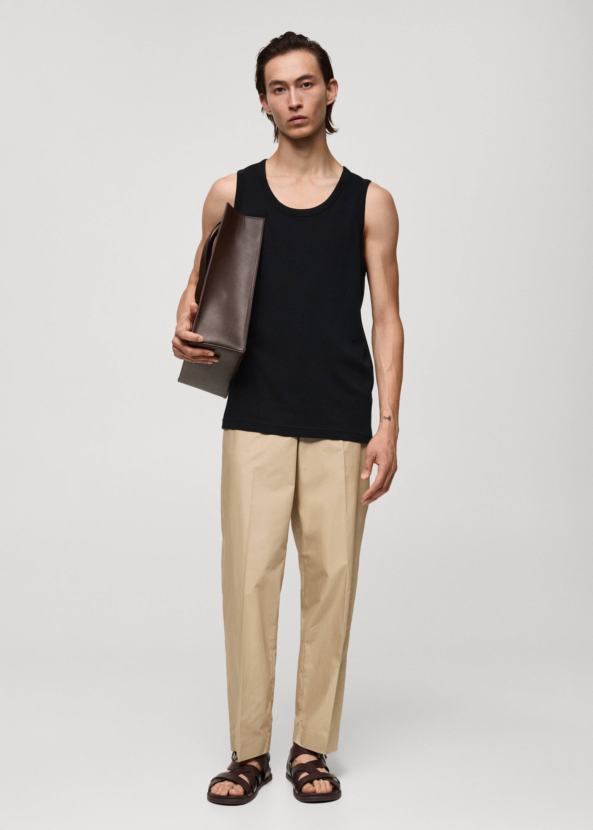 100% cotton tank top - General plane