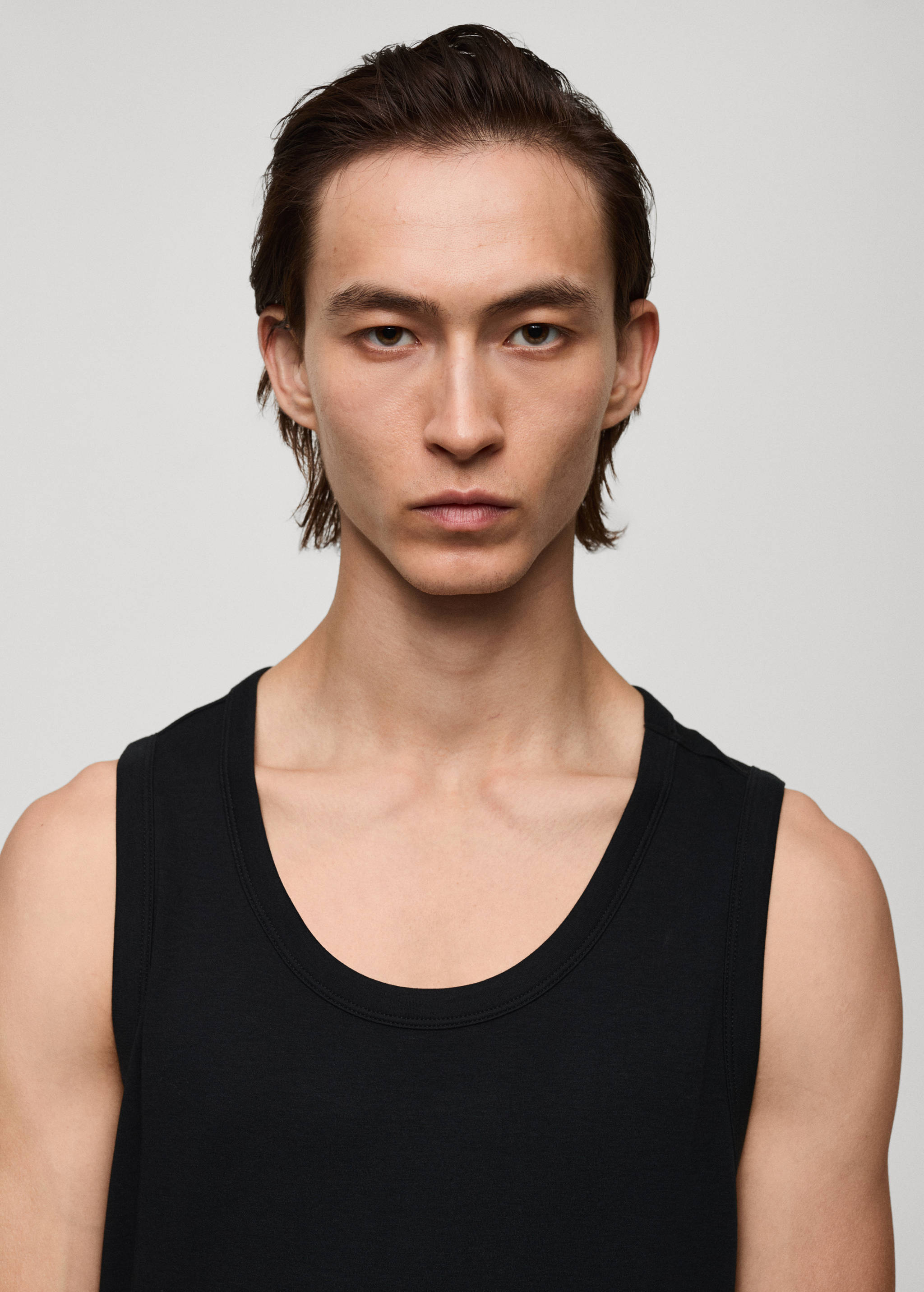 100% cotton tank top - Details of the article 1