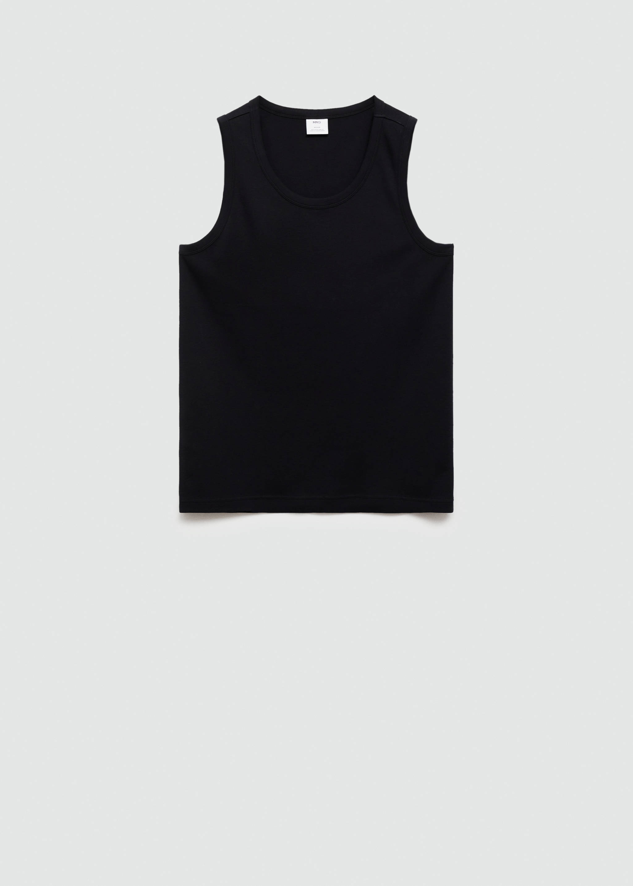 100% cotton tank top - Article without model