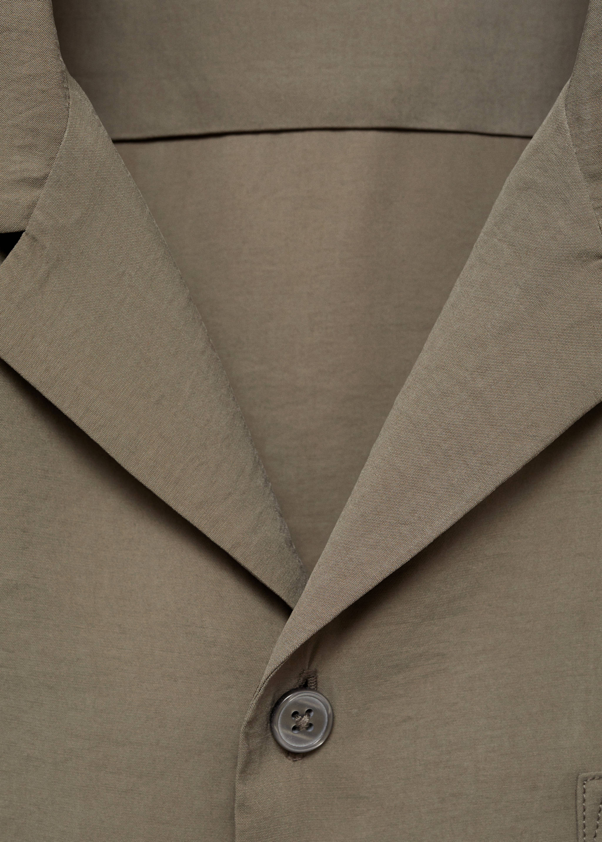Regular-fit modal cotton shirt - Details of the article 8