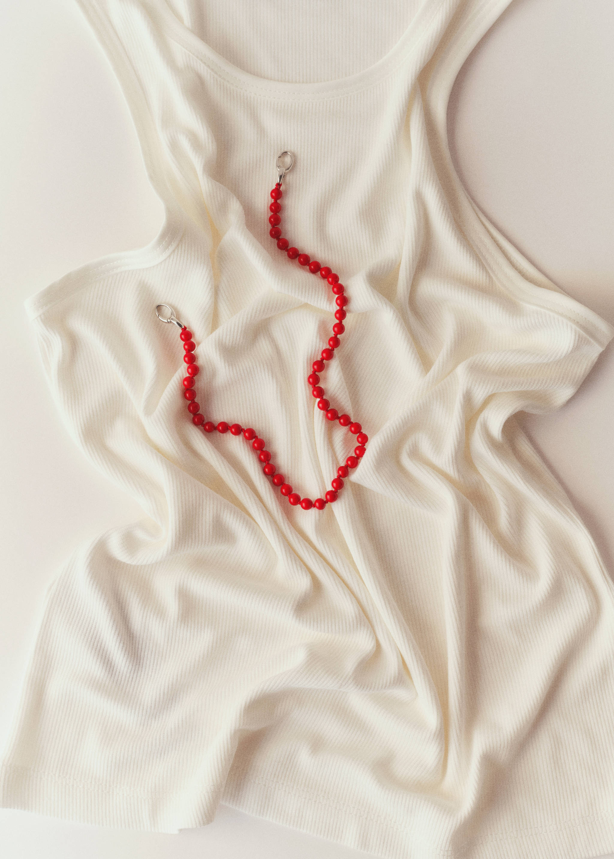 Chain necklace with crystal beads - Details of the article 7