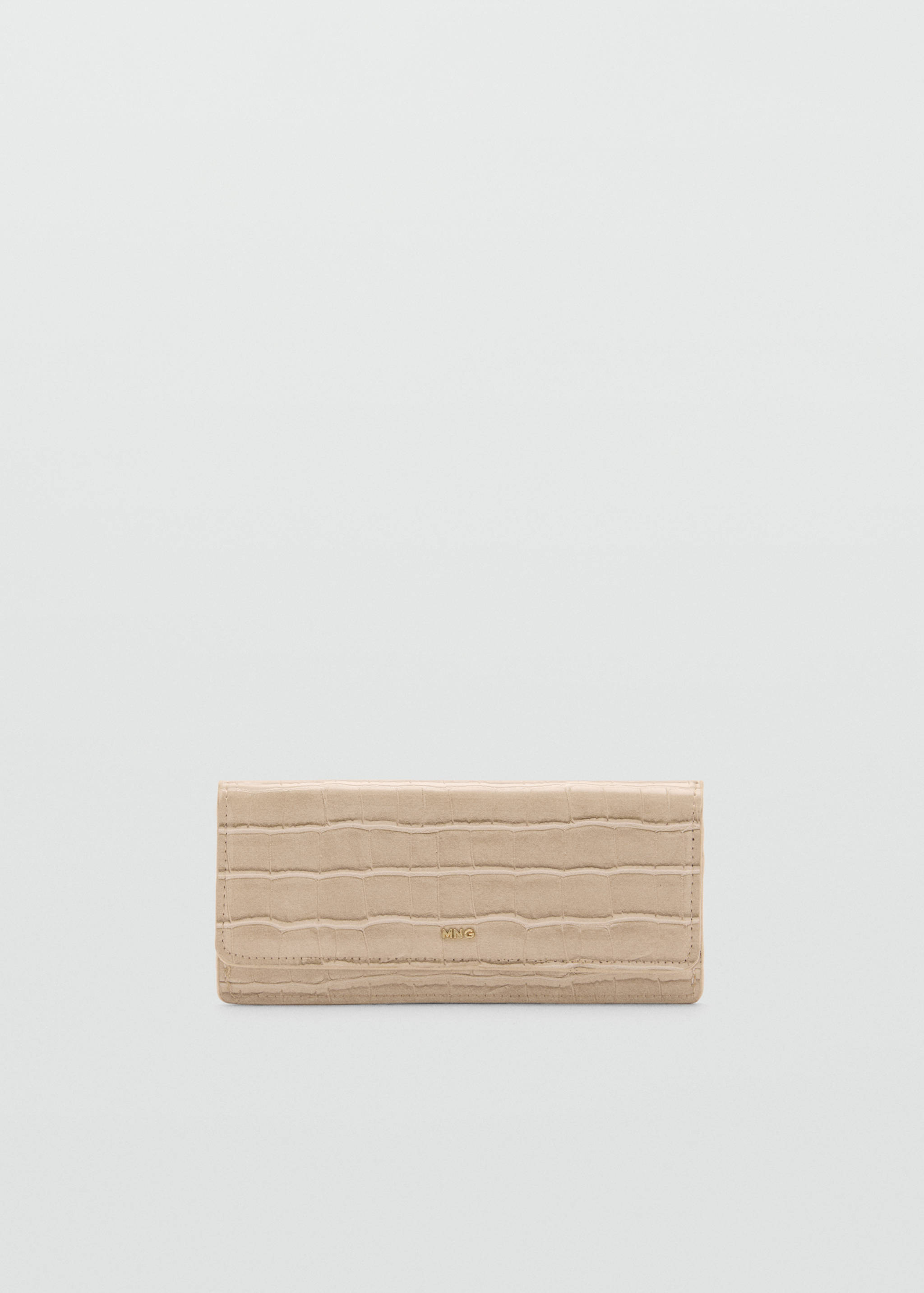 Crocodile-effect purse - Article without model