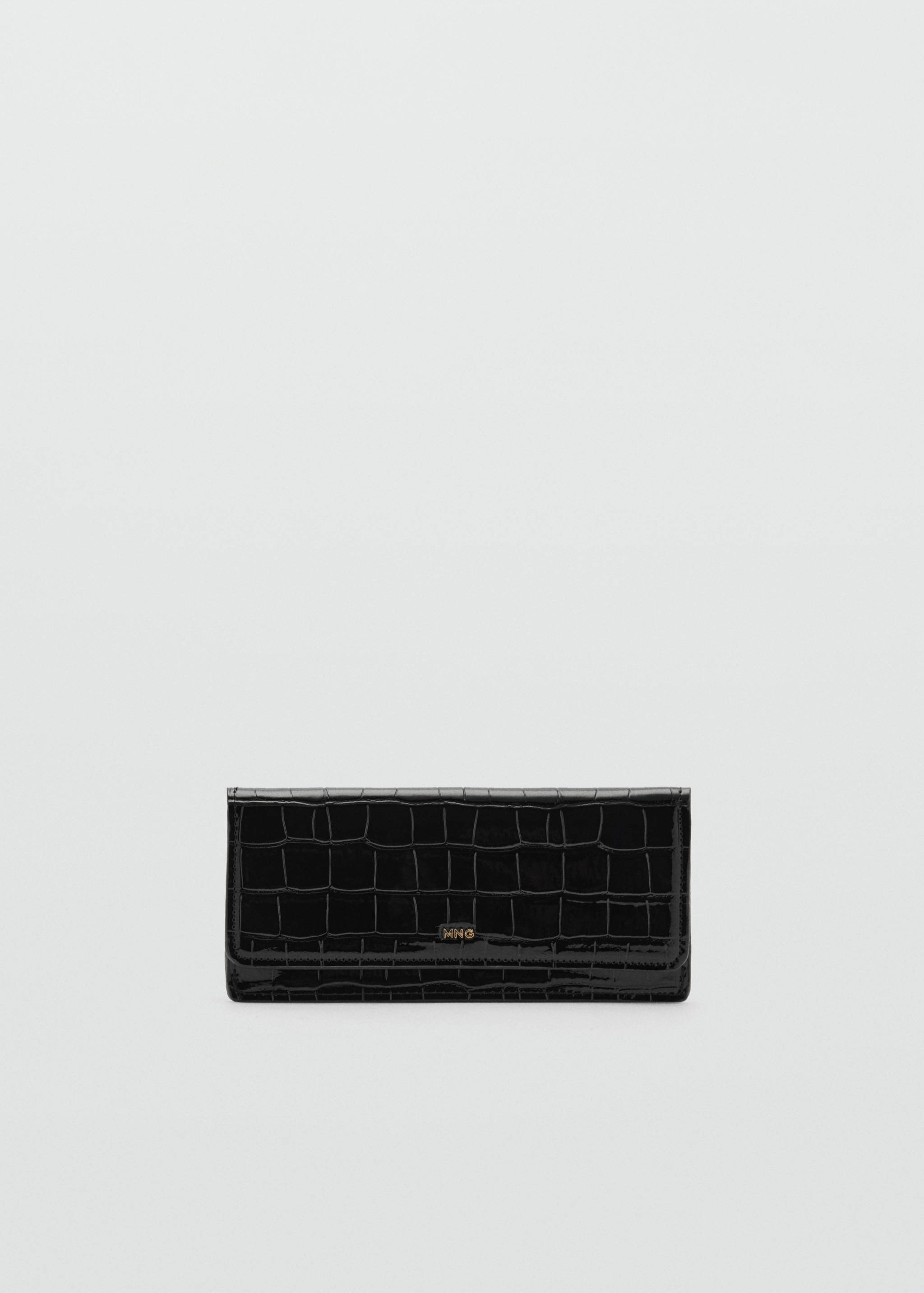 Crocodile-effect purse - Article without model