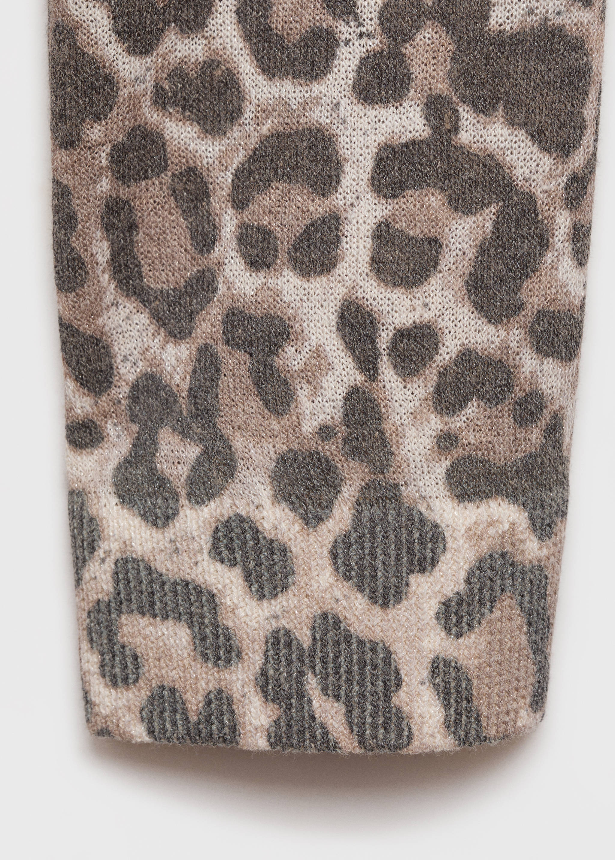 Leopard knit cardigan - Details of the article 0