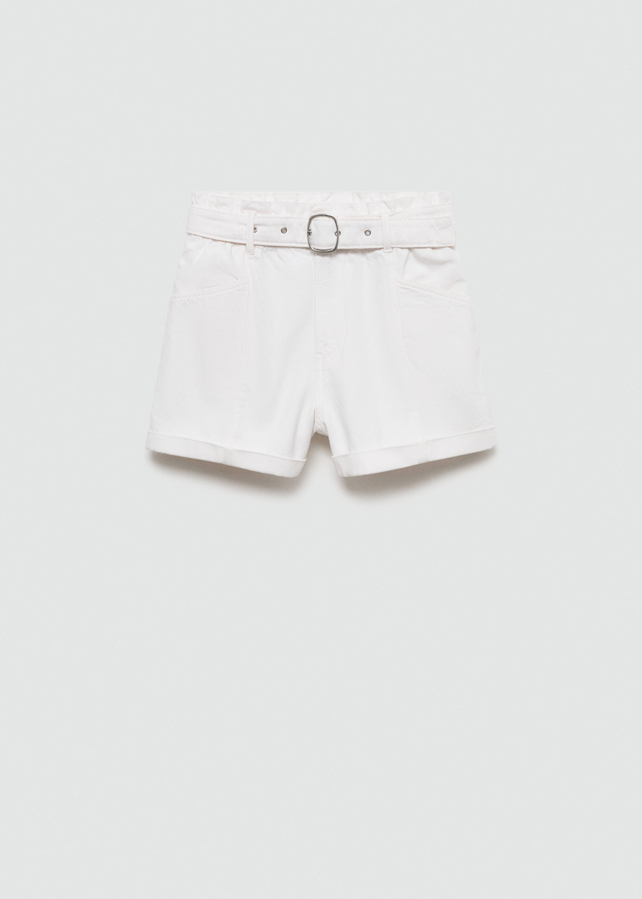 Shorts vaqueros cinturón - Artículo sin modelo