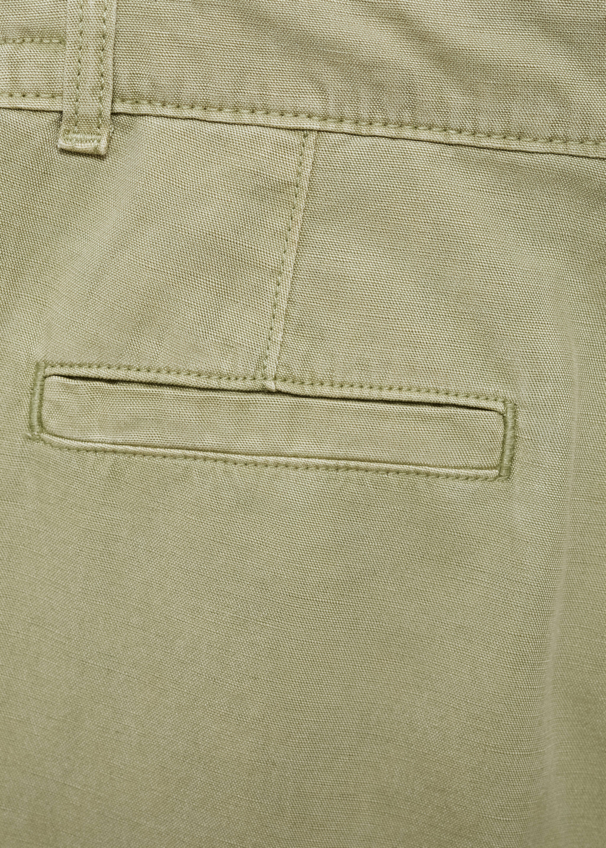 Lyocell pants with adjustable drawstring - Details of the article 8