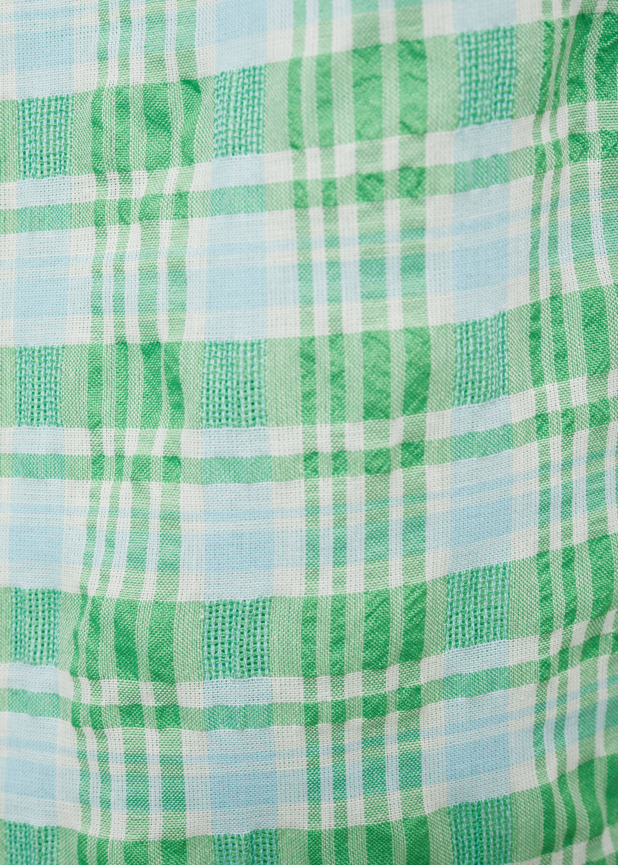 Camisa cuadros sin mangas - Detalle del artículo 0