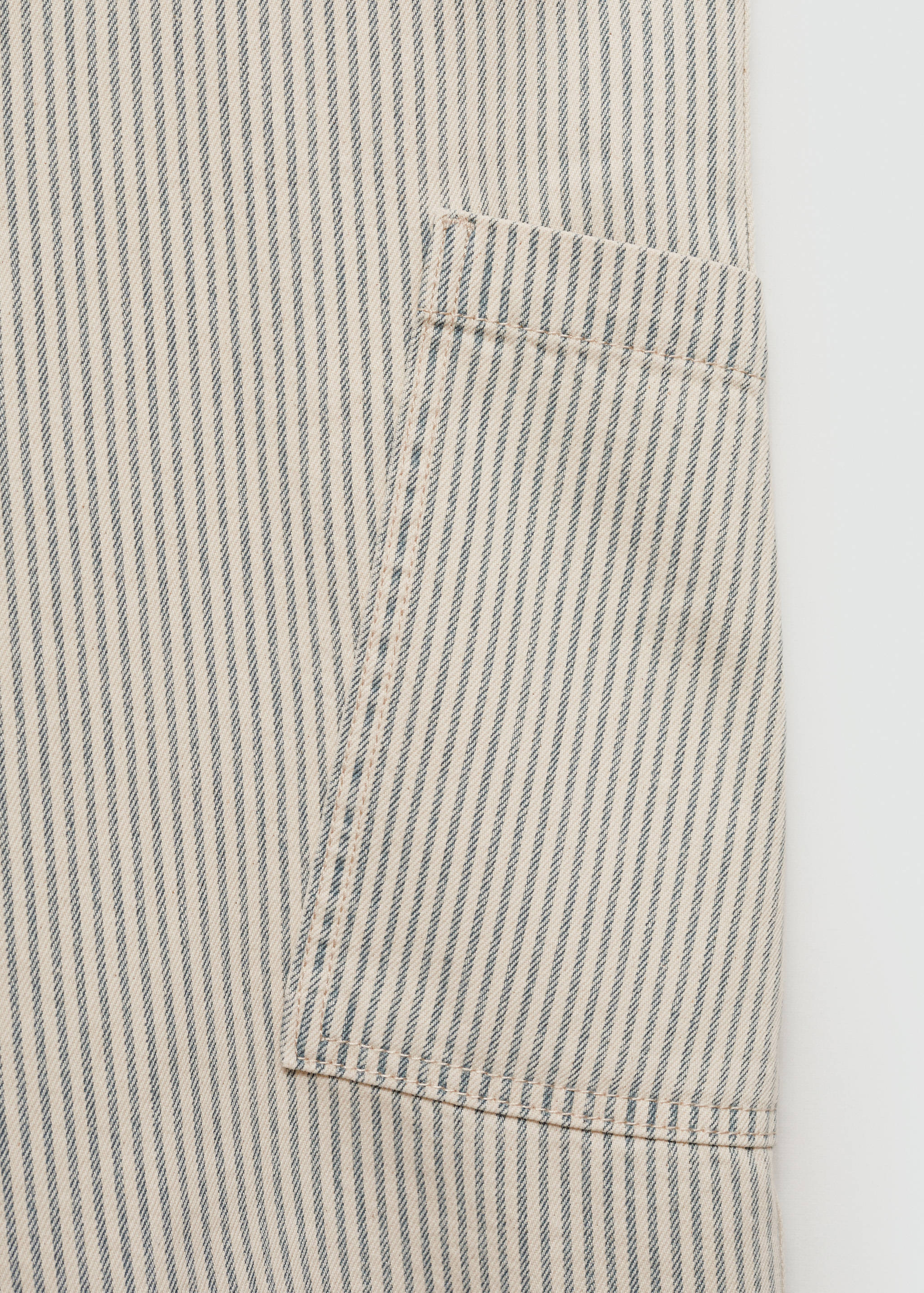 Denim dungarees stripes - Details of the article 0