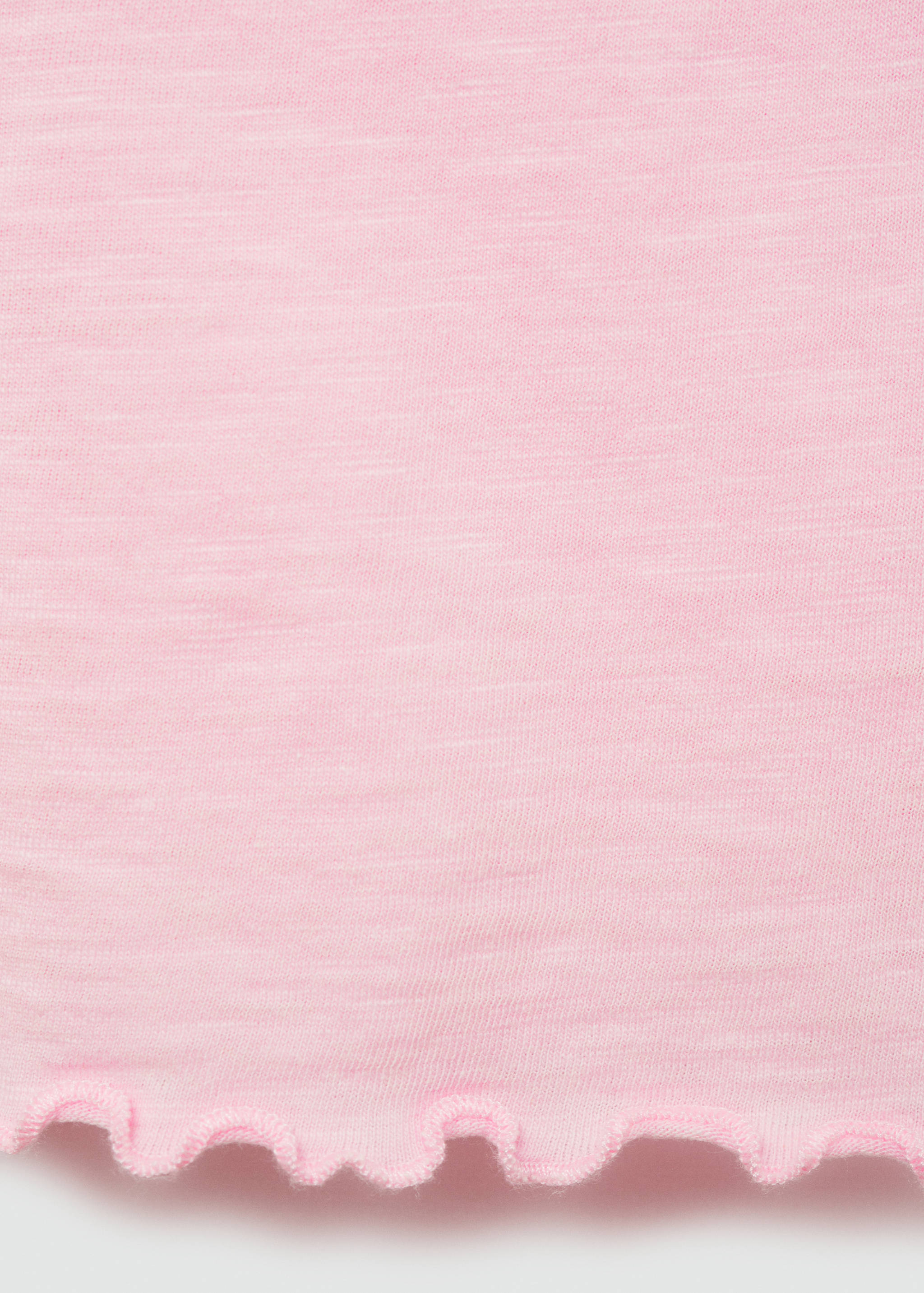 Kısa kollu pamuklu tişört - Ürün detayı 8