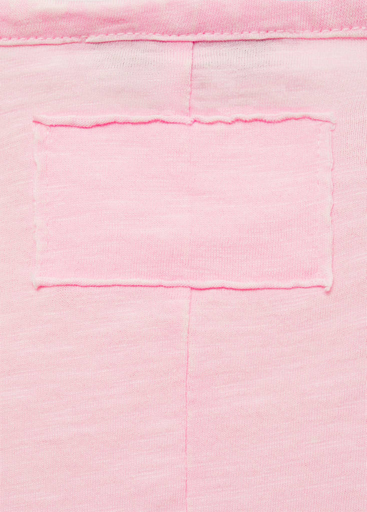 Short-sleeved cotton t-shirt — Pastel Pink