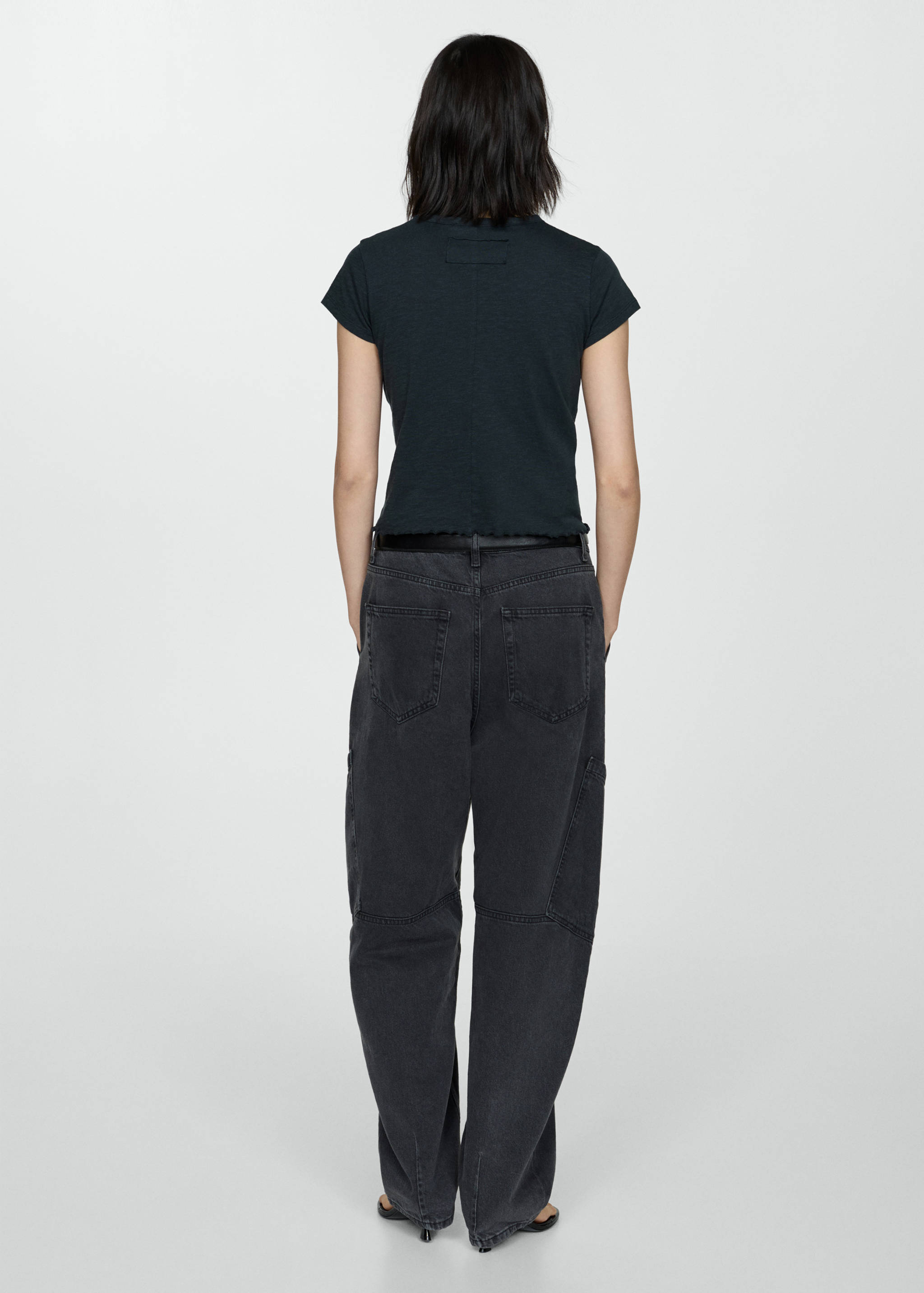 T-shirt coton manches courtes - Verso de l’article