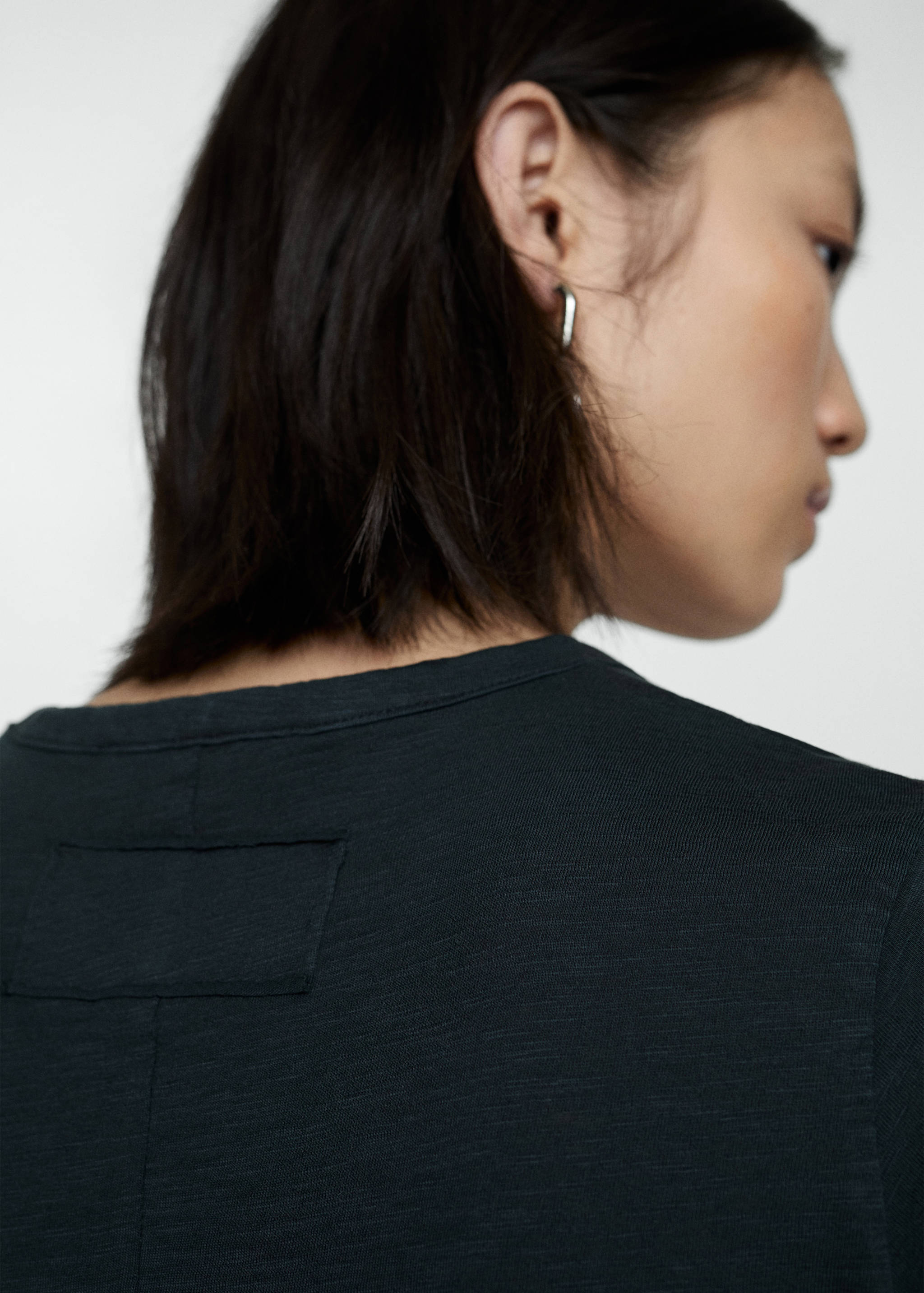 T-shirt coton manches courtes - Détail de l'article 1