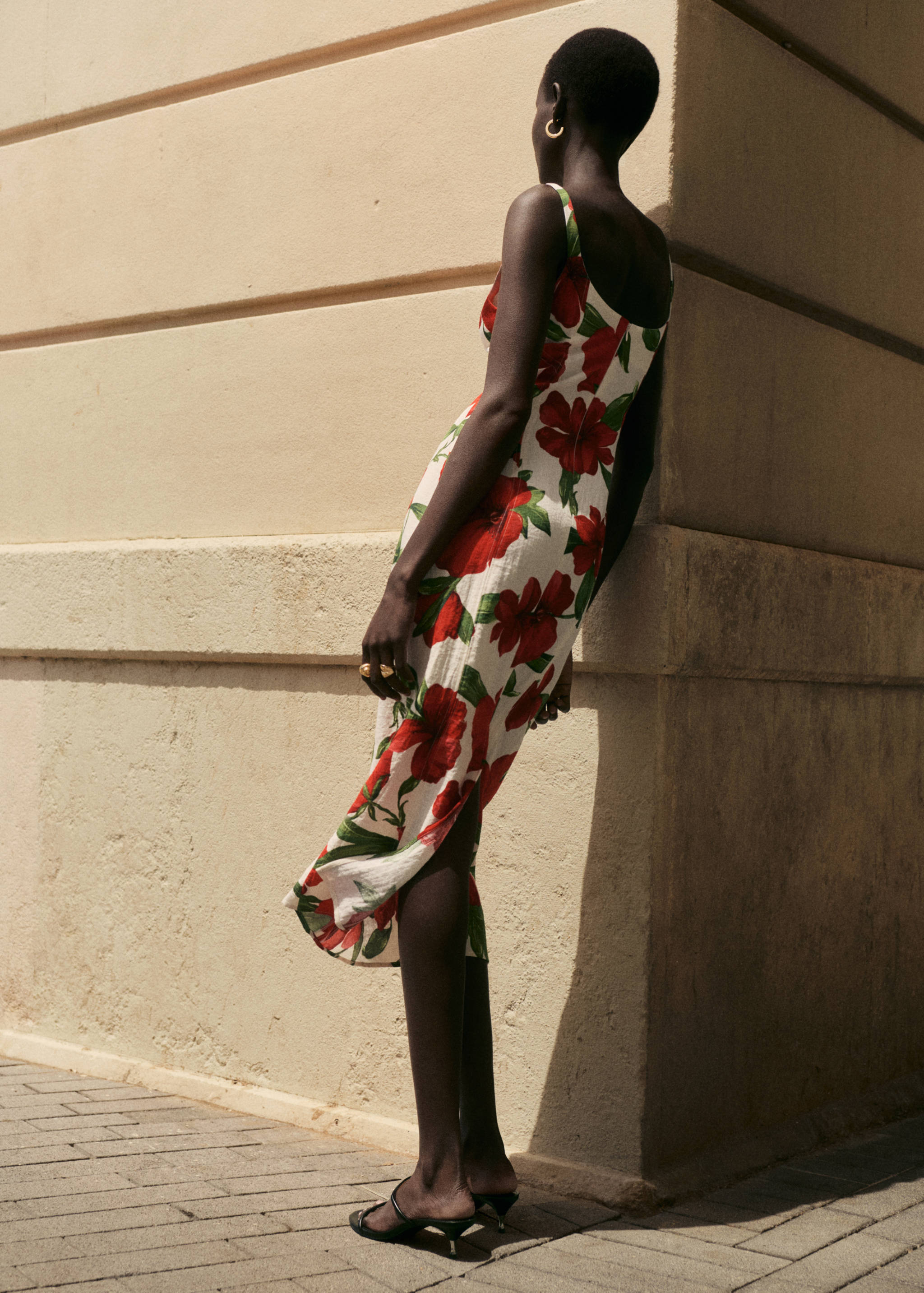 Robe longue à fleurs - Détail de l'article 6