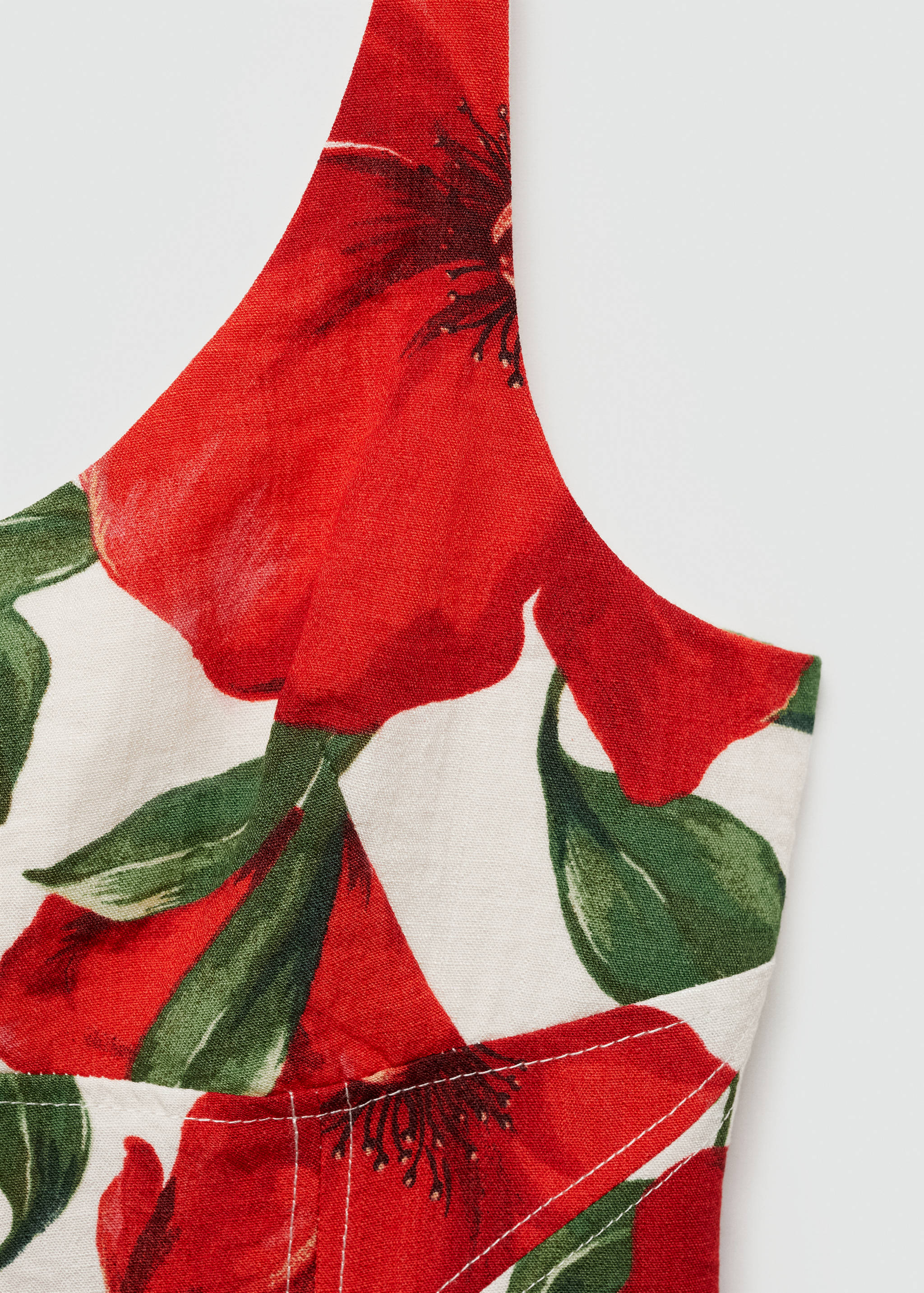 Robe longue à fleurs - Détail de l'article 0