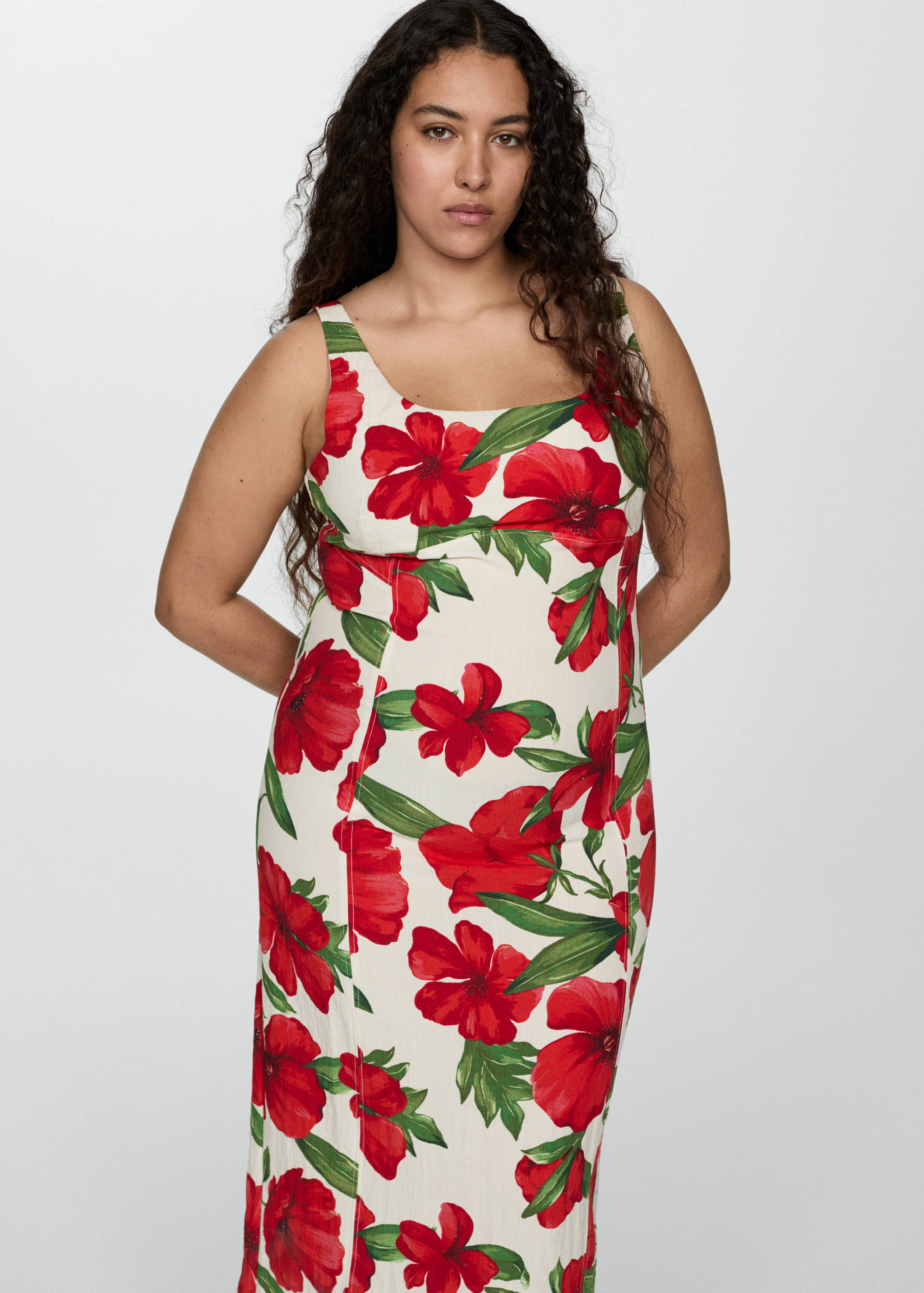 Robe longue à fleurs - Détail de l'article 5