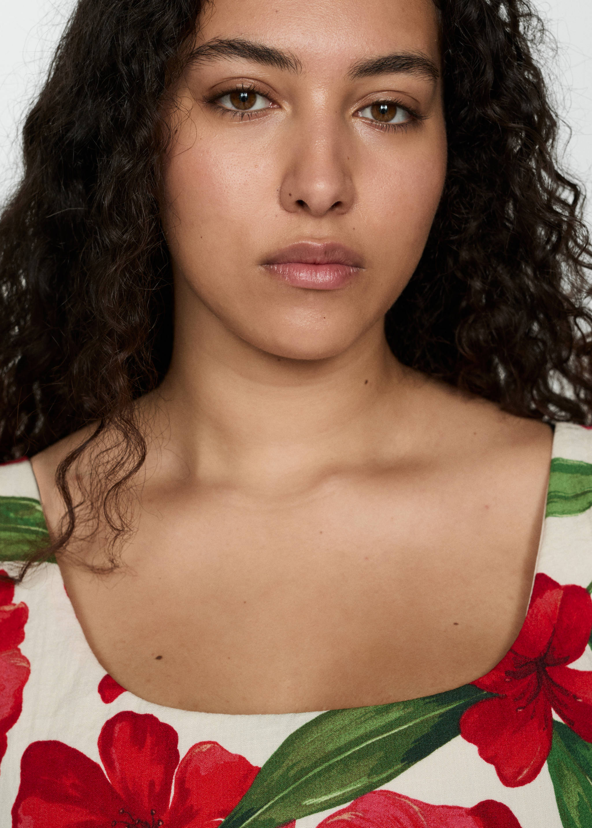 Robe longue à fleurs - Détail de l'article 4