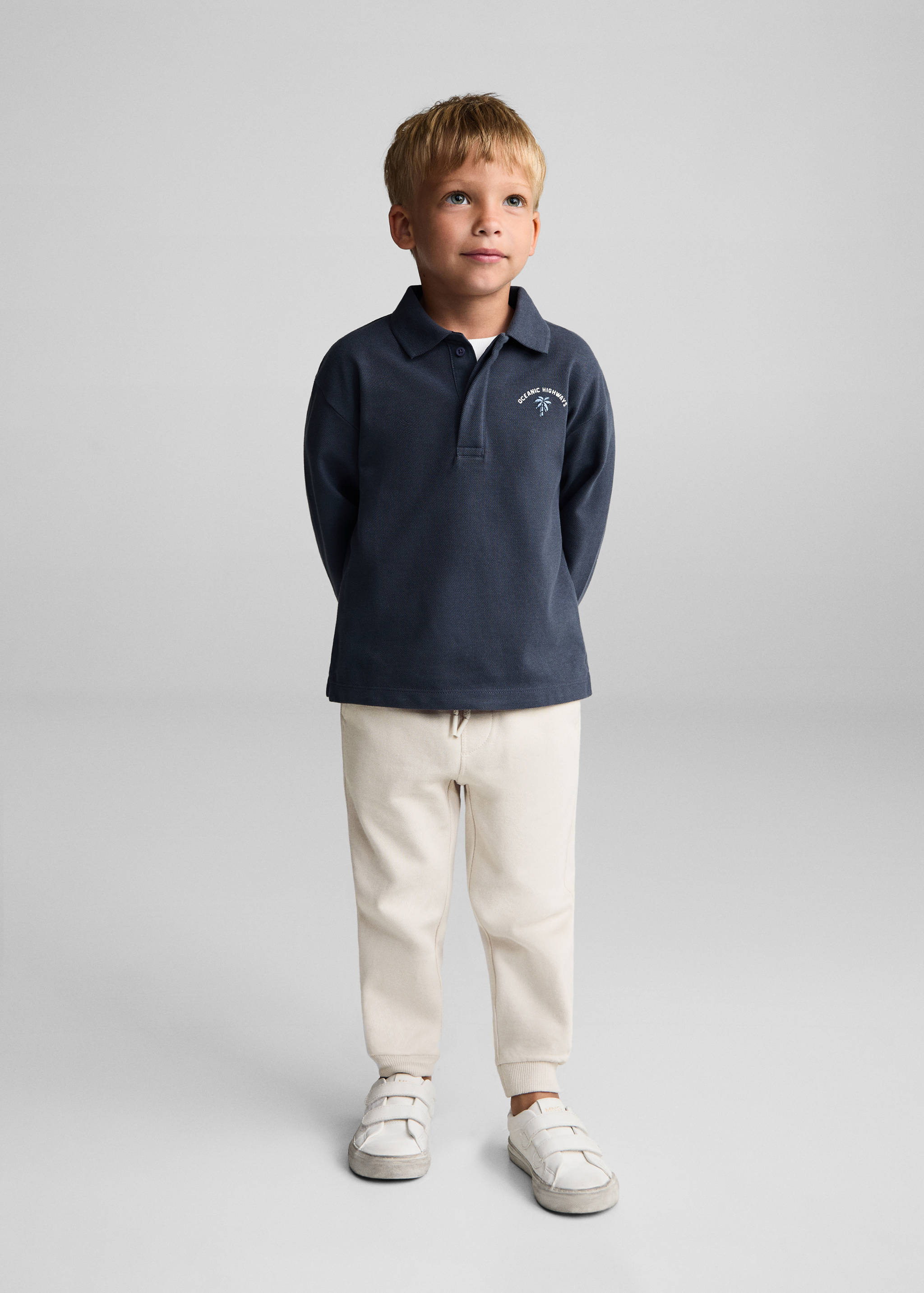 سروال جوجر من القطن - رؤية عامة