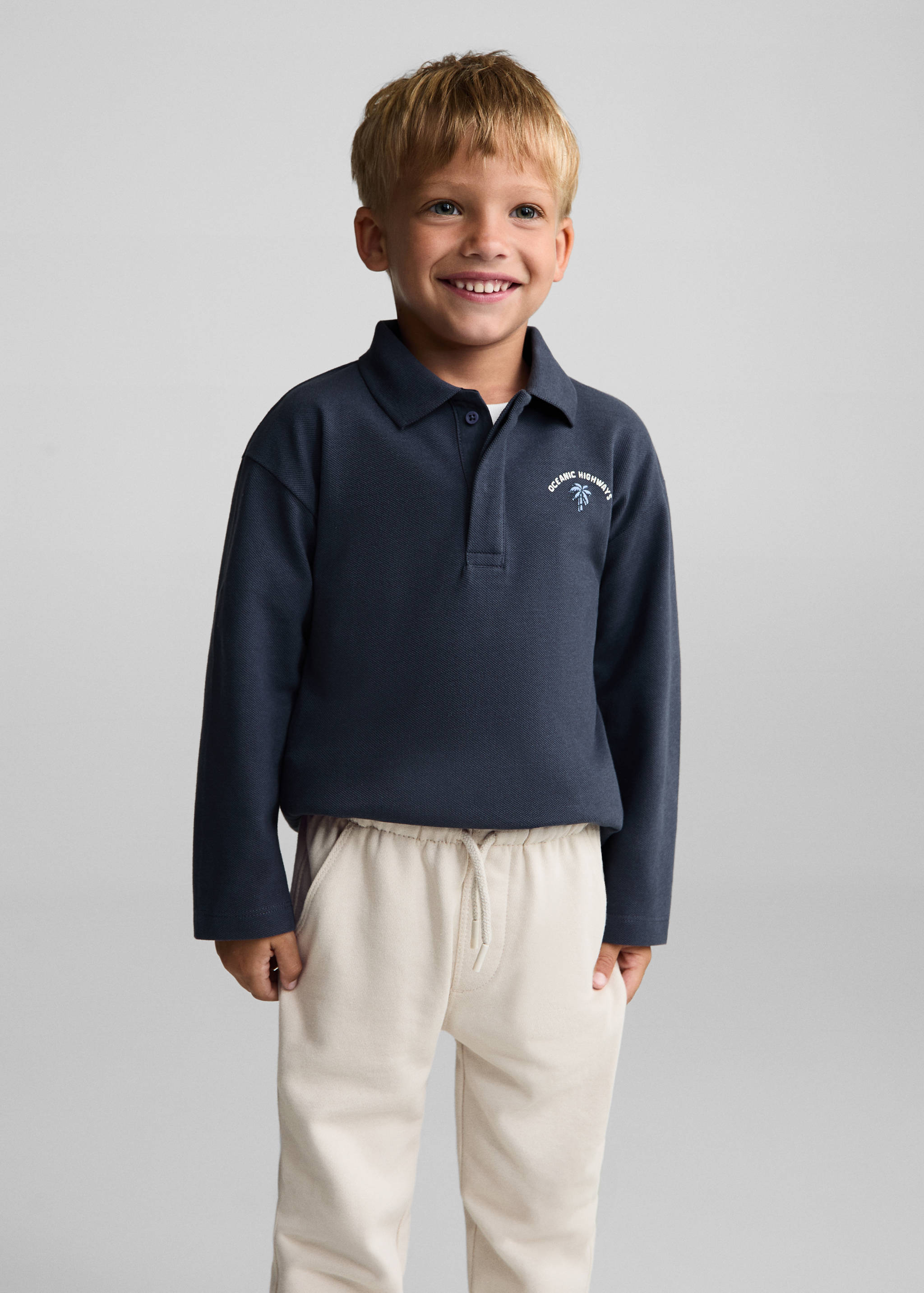 سروال جوجر من القطن - رؤية وسط