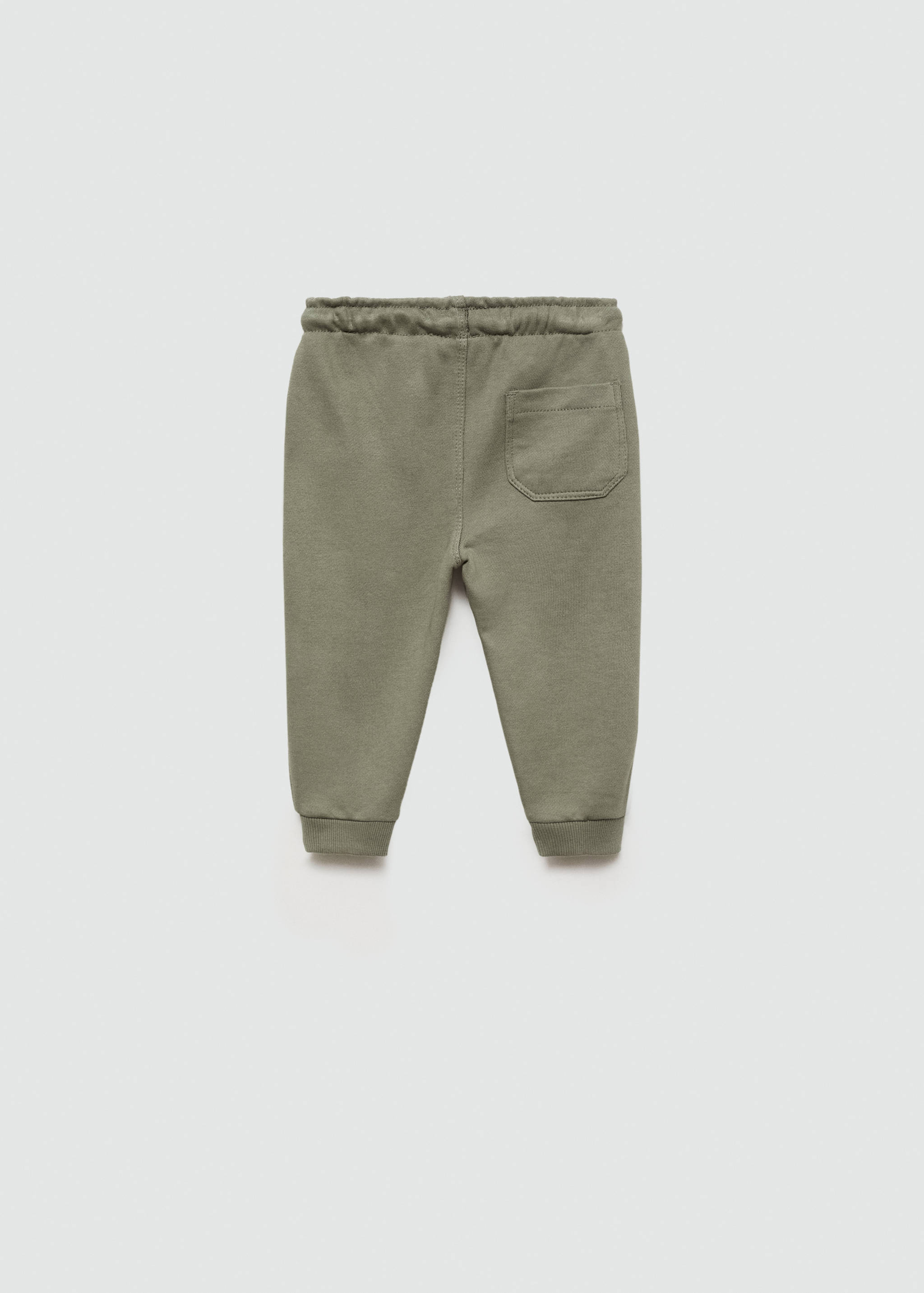 سروال جوجر من القطن - الجهة الخلفية للمنتج