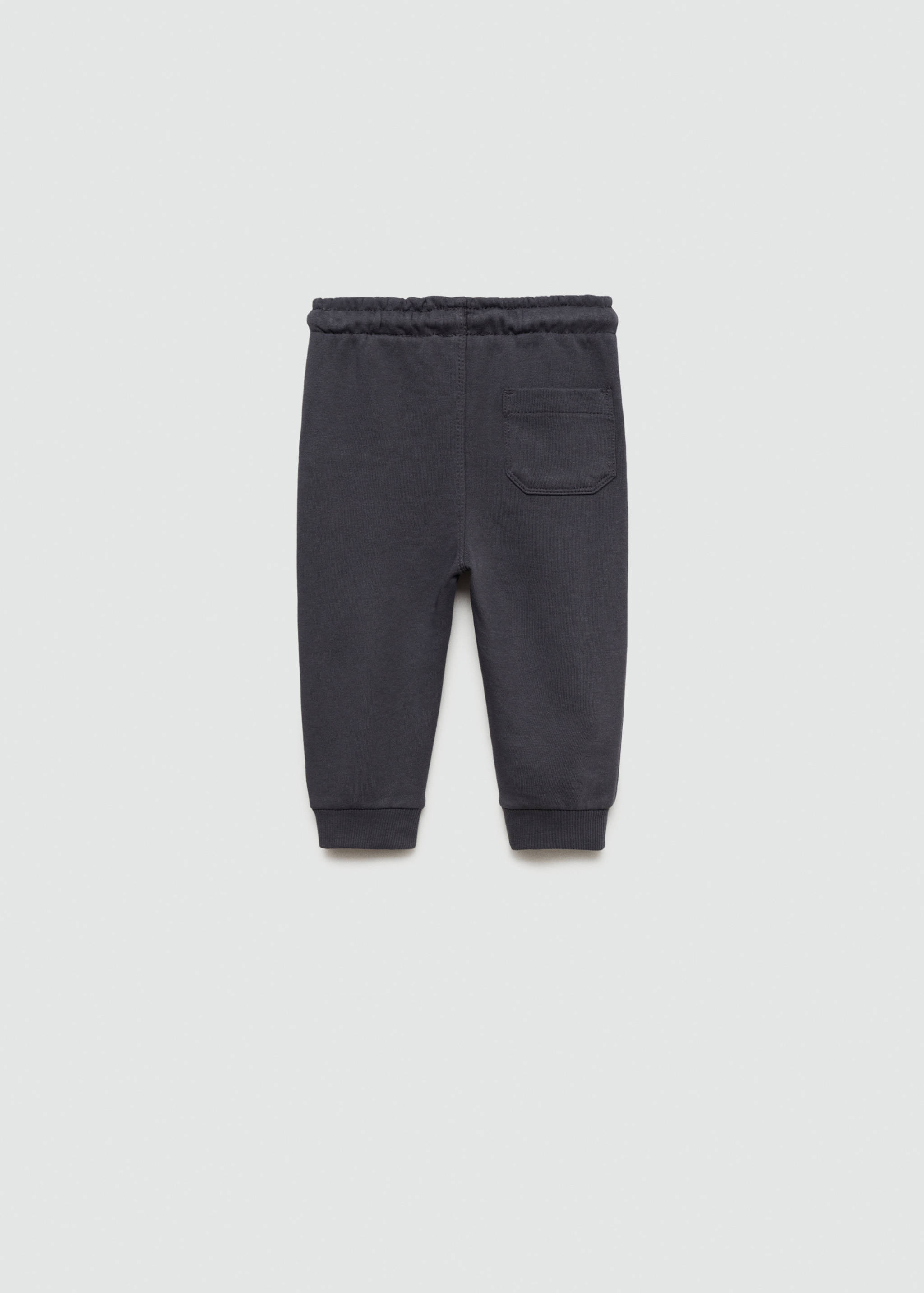 سروال جوجر من القطن - الجهة الخلفية للمنتج