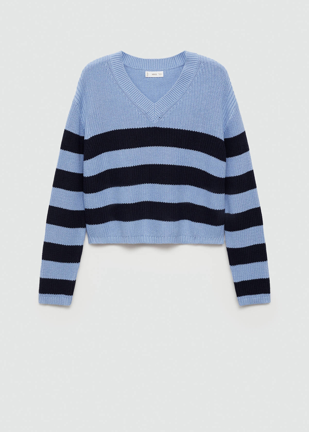 Striped sweater — Blue