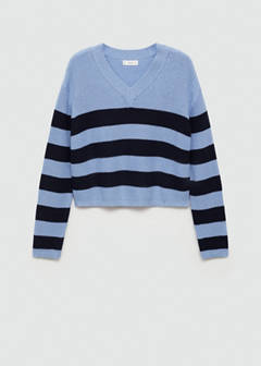 Striped sweater — Blue 1