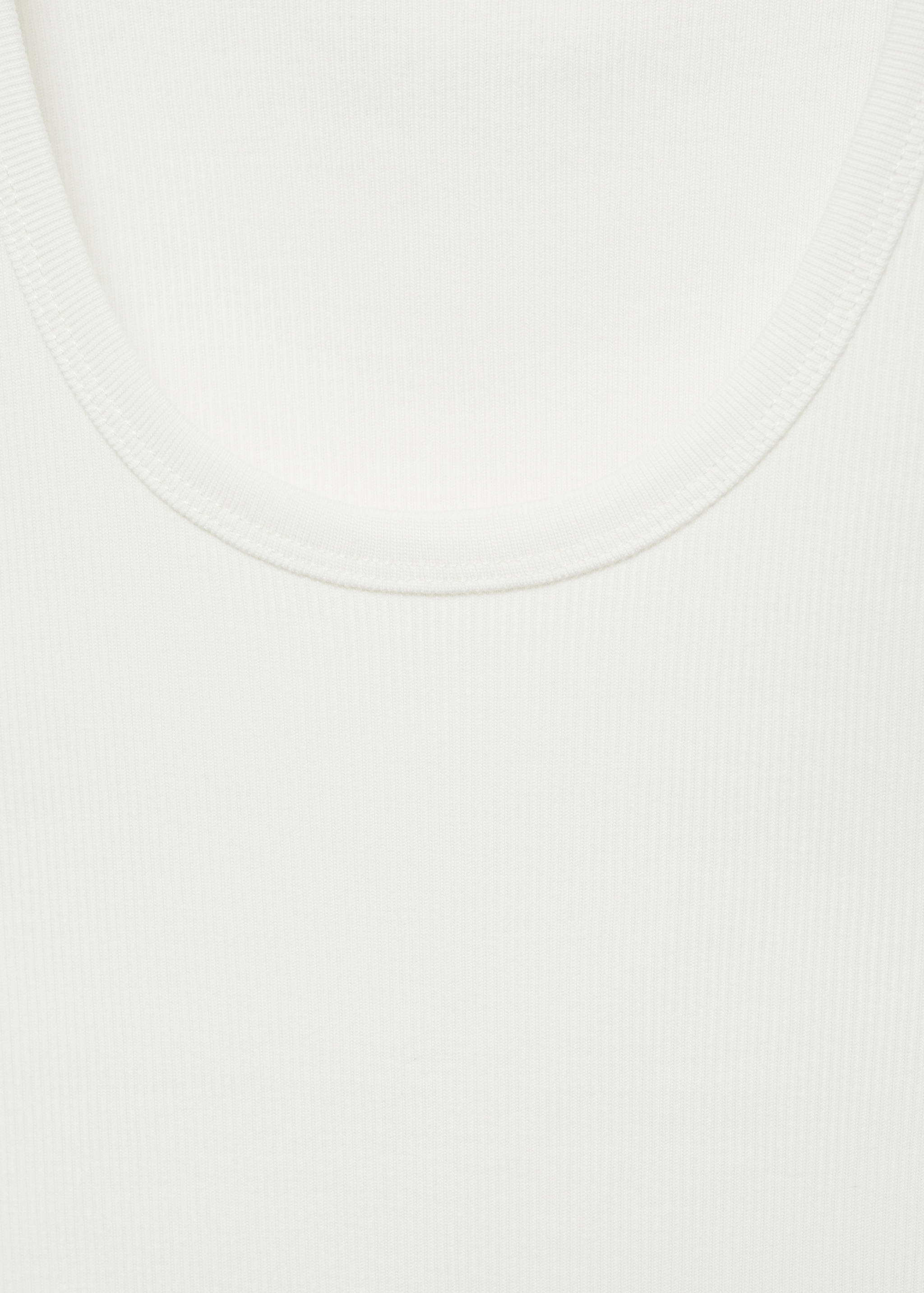 Top côtelé en coton - Détail de l'article 8